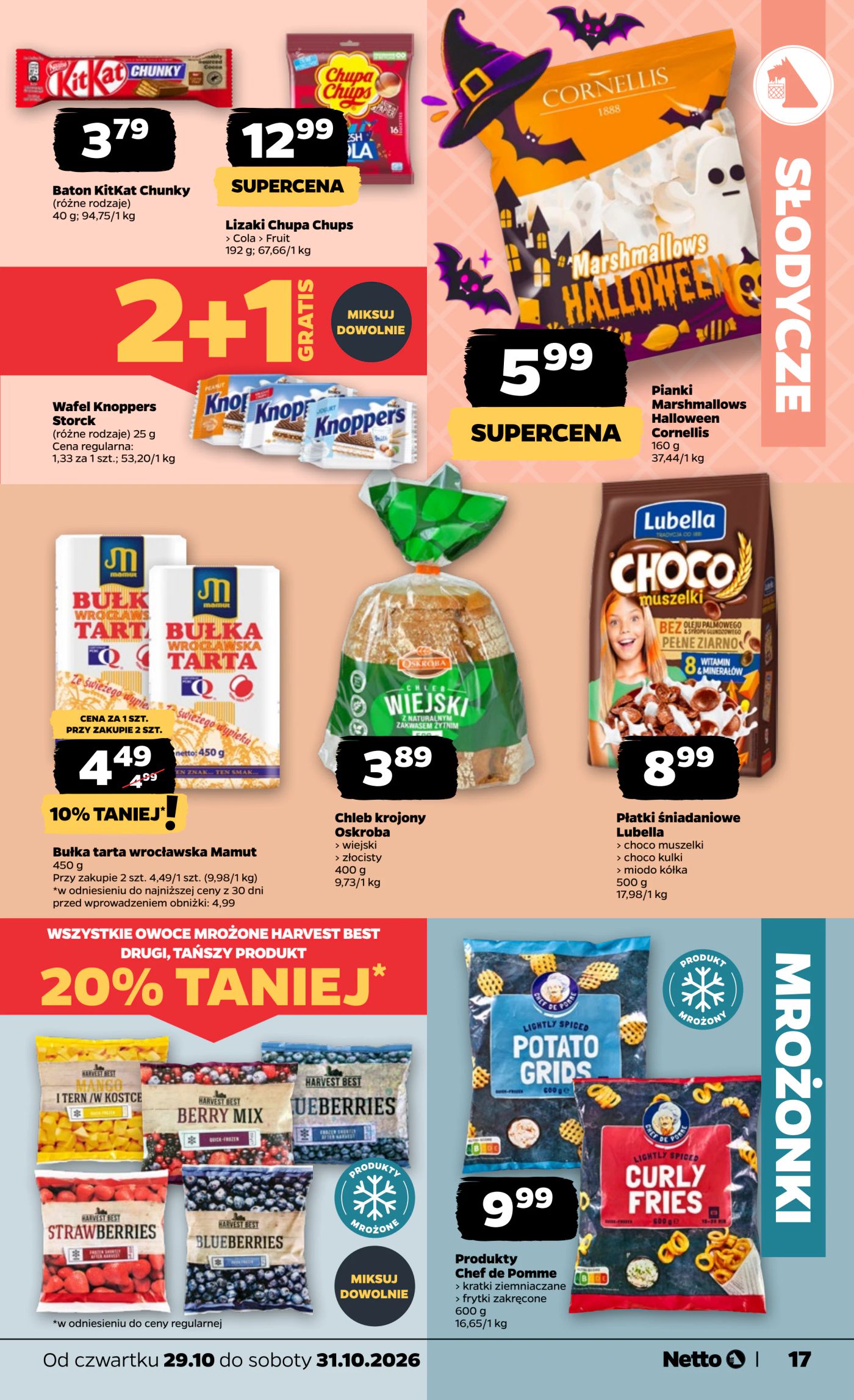 netto - Nowa gazetka Netto - Food ważna od 29.10.2026 do 31.10.2026 - page: 17