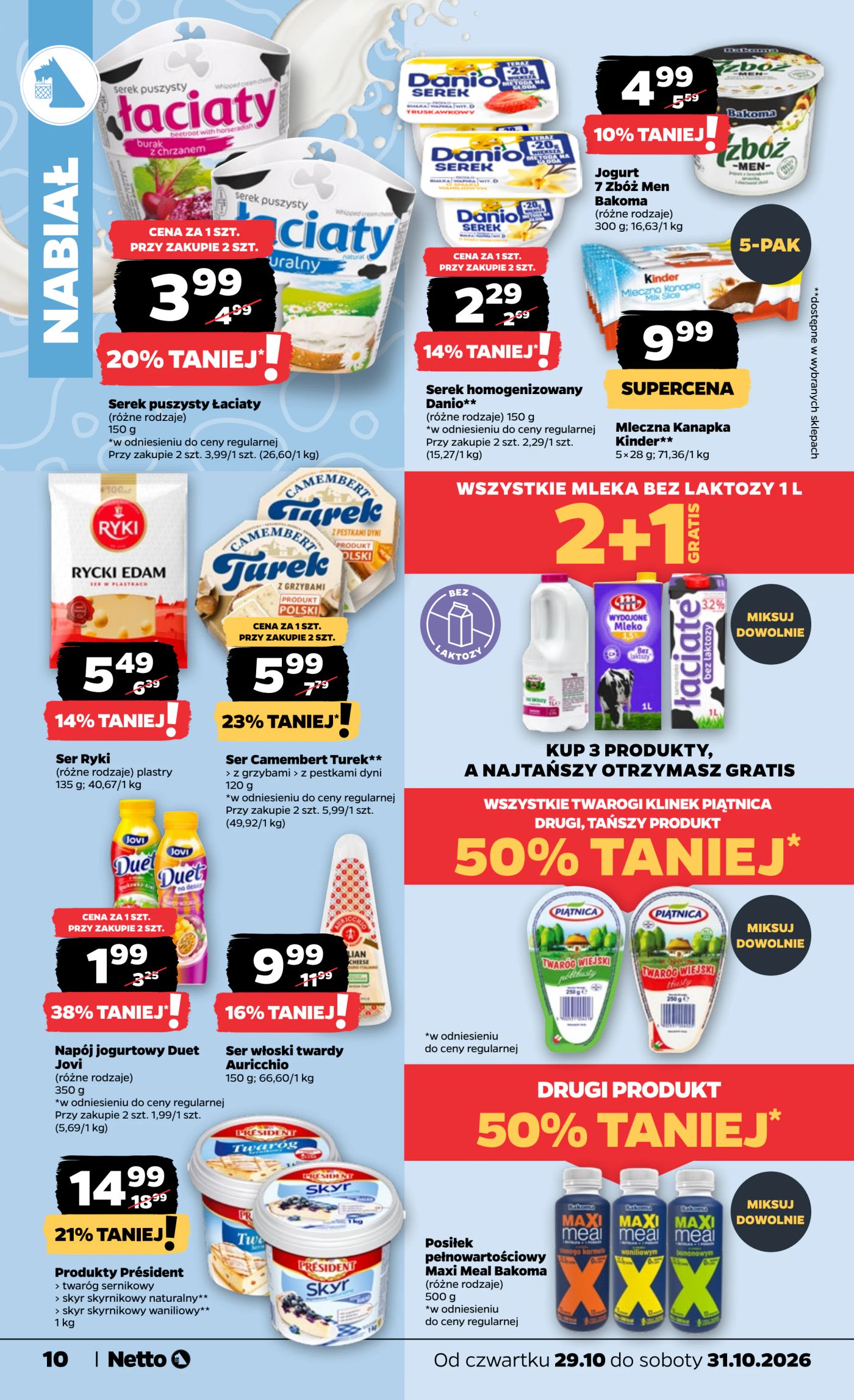 netto - Nowa gazetka Netto - Food ważna od 29.10.2026 do 31.10.2026 - page: 10