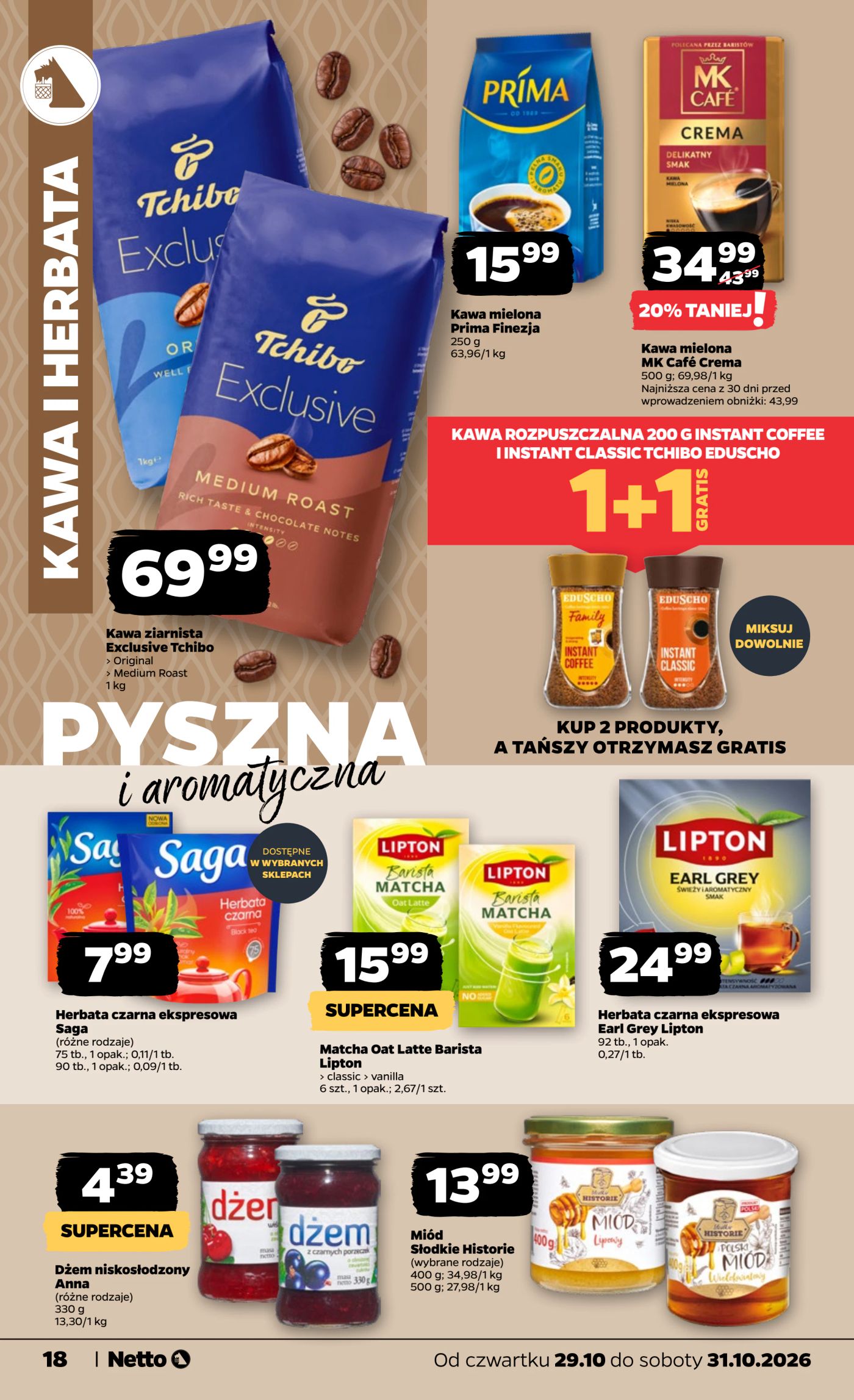 netto - Nowa gazetka Netto - Food ważna od 29.10.2026 do 31.10.2026 - page: 18