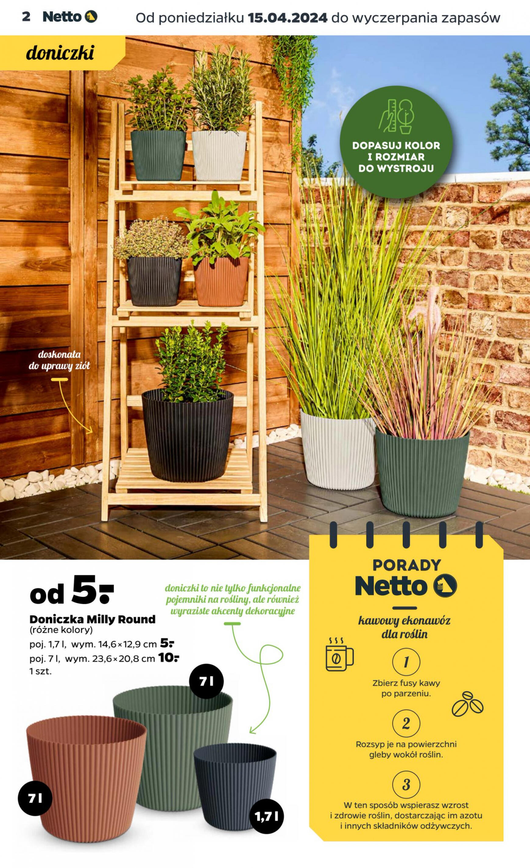 netto - Netto - Katalog ogrodowy gazetka aktualna ważna od 15.04. - 31.05. - page: 2