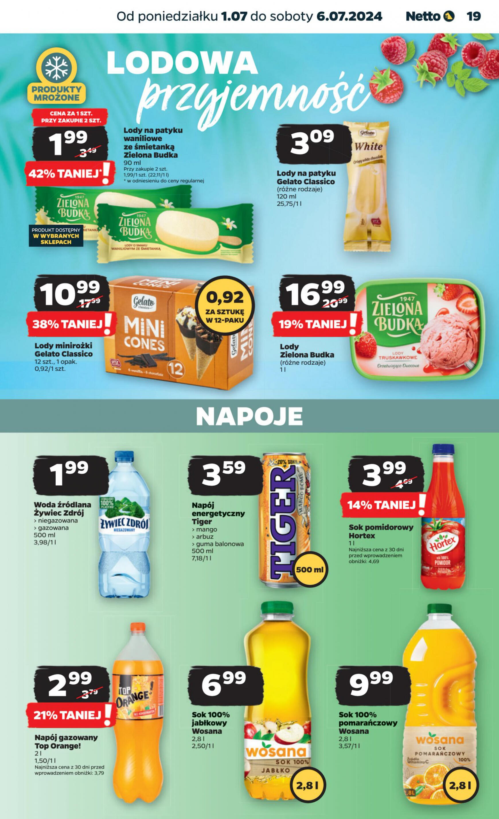 netto - Netto gazetka aktualna ważna od 01.07. - 06.07. - page: 19