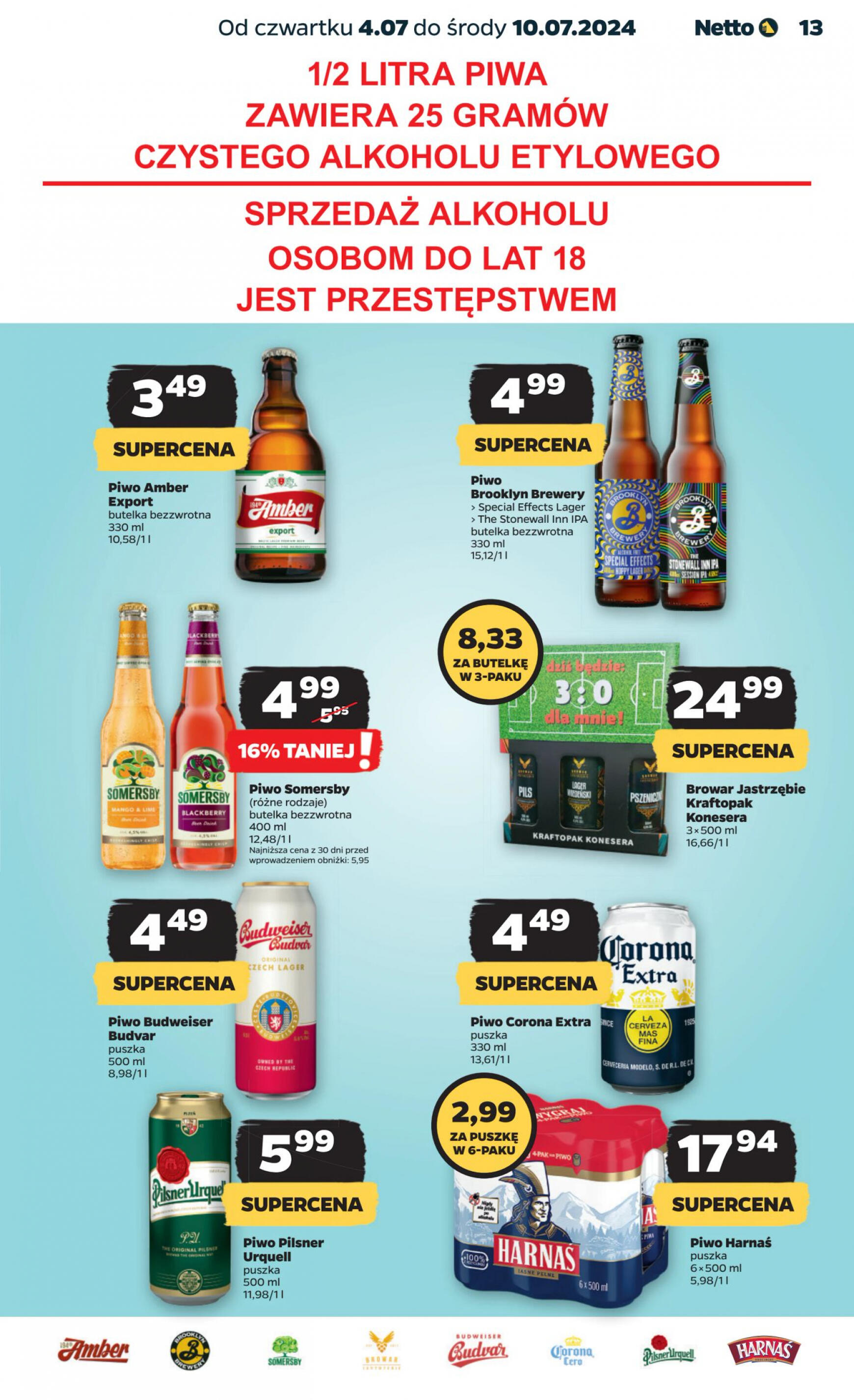 netto - Netto gazetka aktualna ważna od 04.07. - 10.07. - page: 13