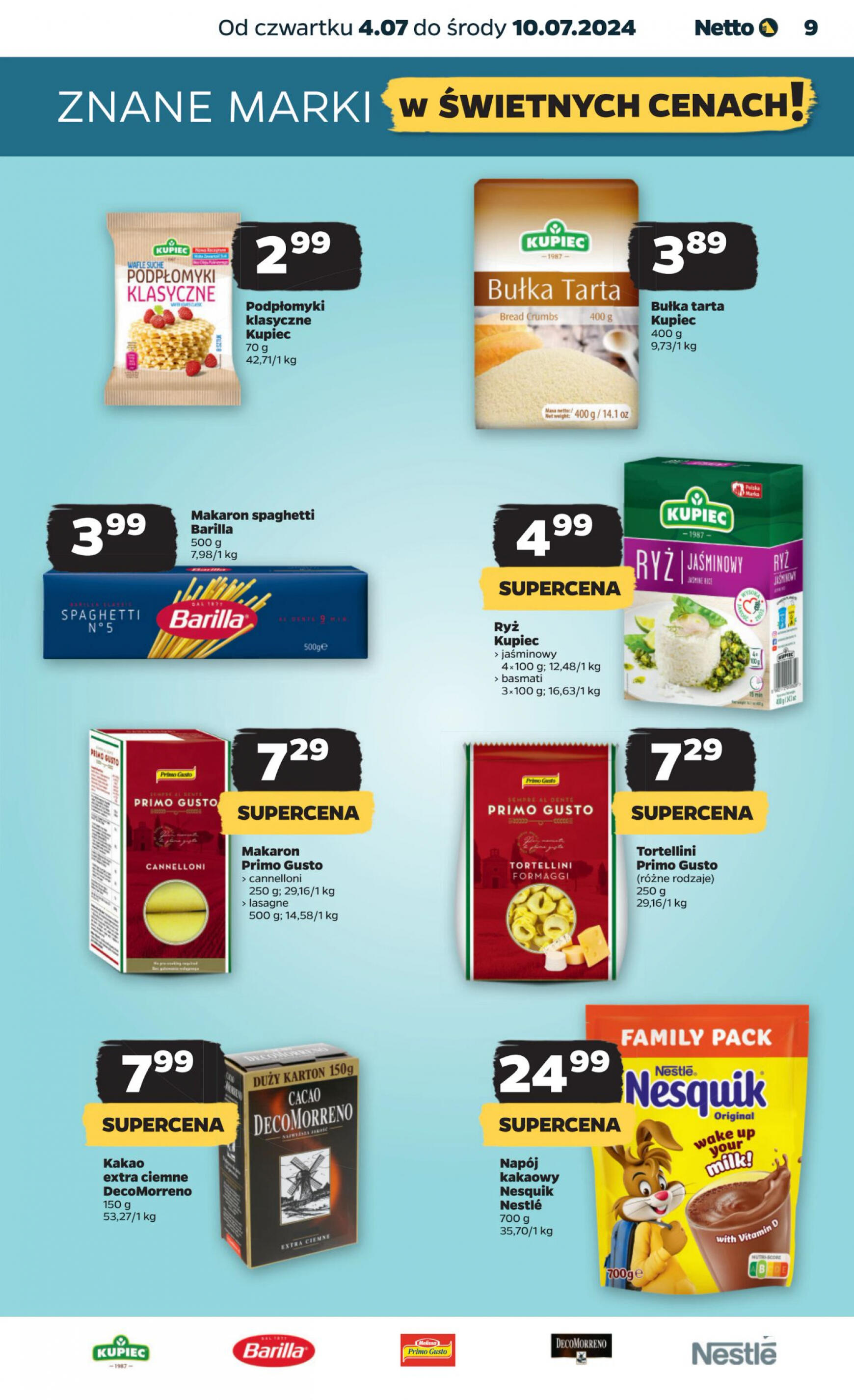 netto - Netto gazetka aktualna ważna od 04.07. - 10.07. - page: 9