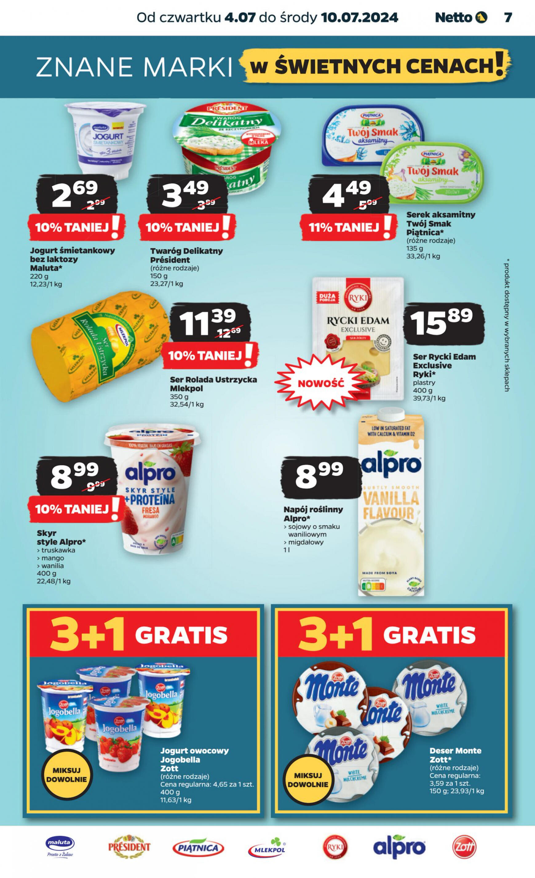 netto - Netto gazetka aktualna ważna od 04.07. - 10.07. - page: 7