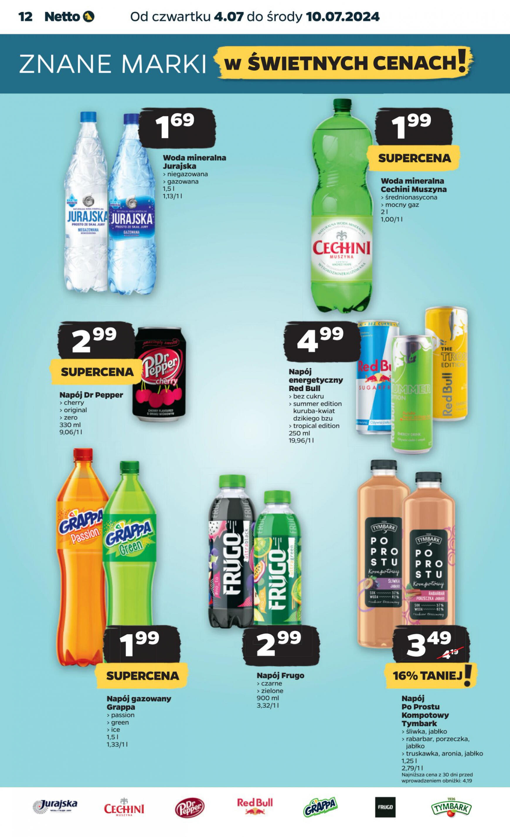 netto - Netto gazetka aktualna ważna od 04.07. - 10.07. - page: 12