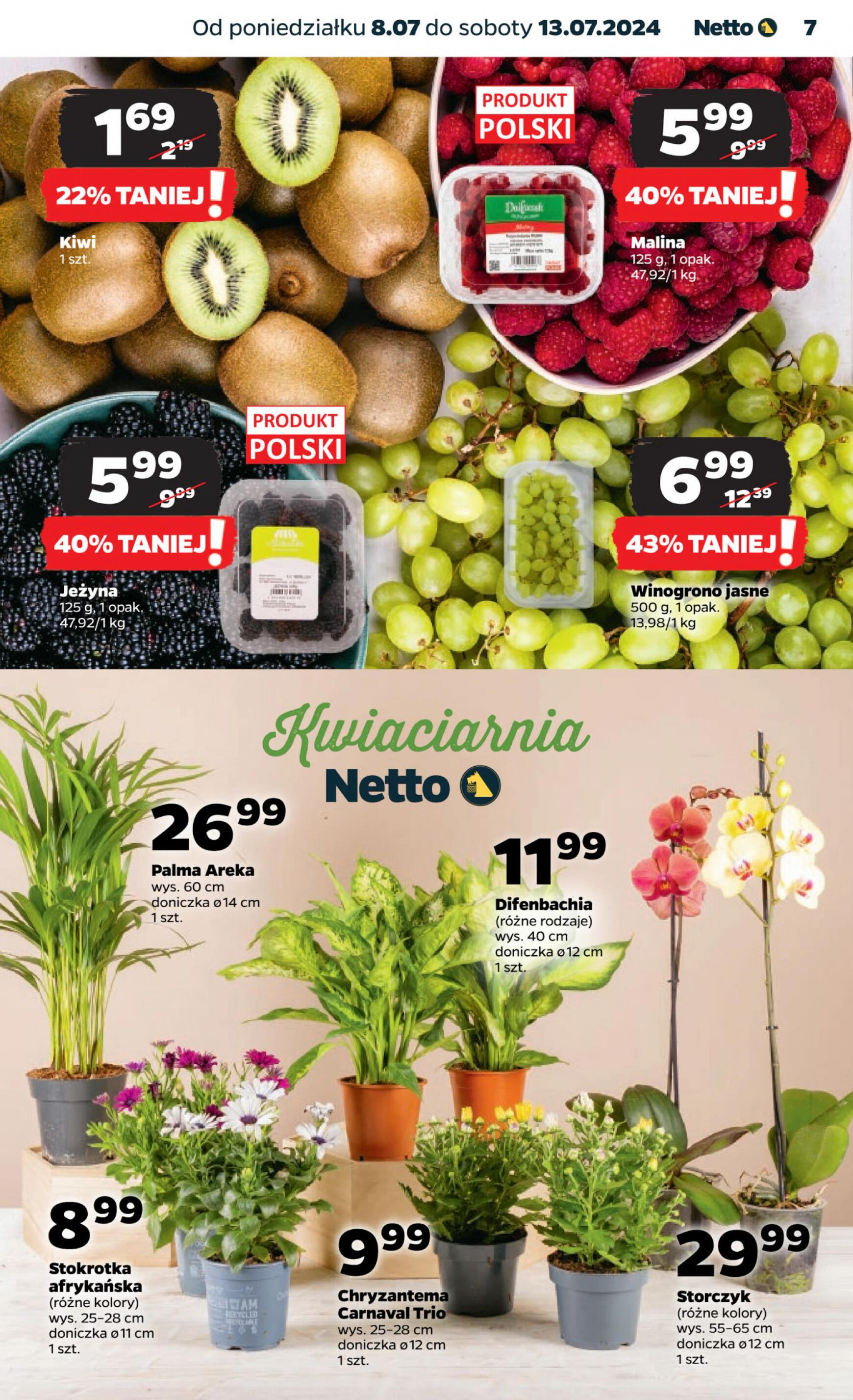 netto - Netto gazetka aktualna ważna od 08.07. - 13.07. - page: 7