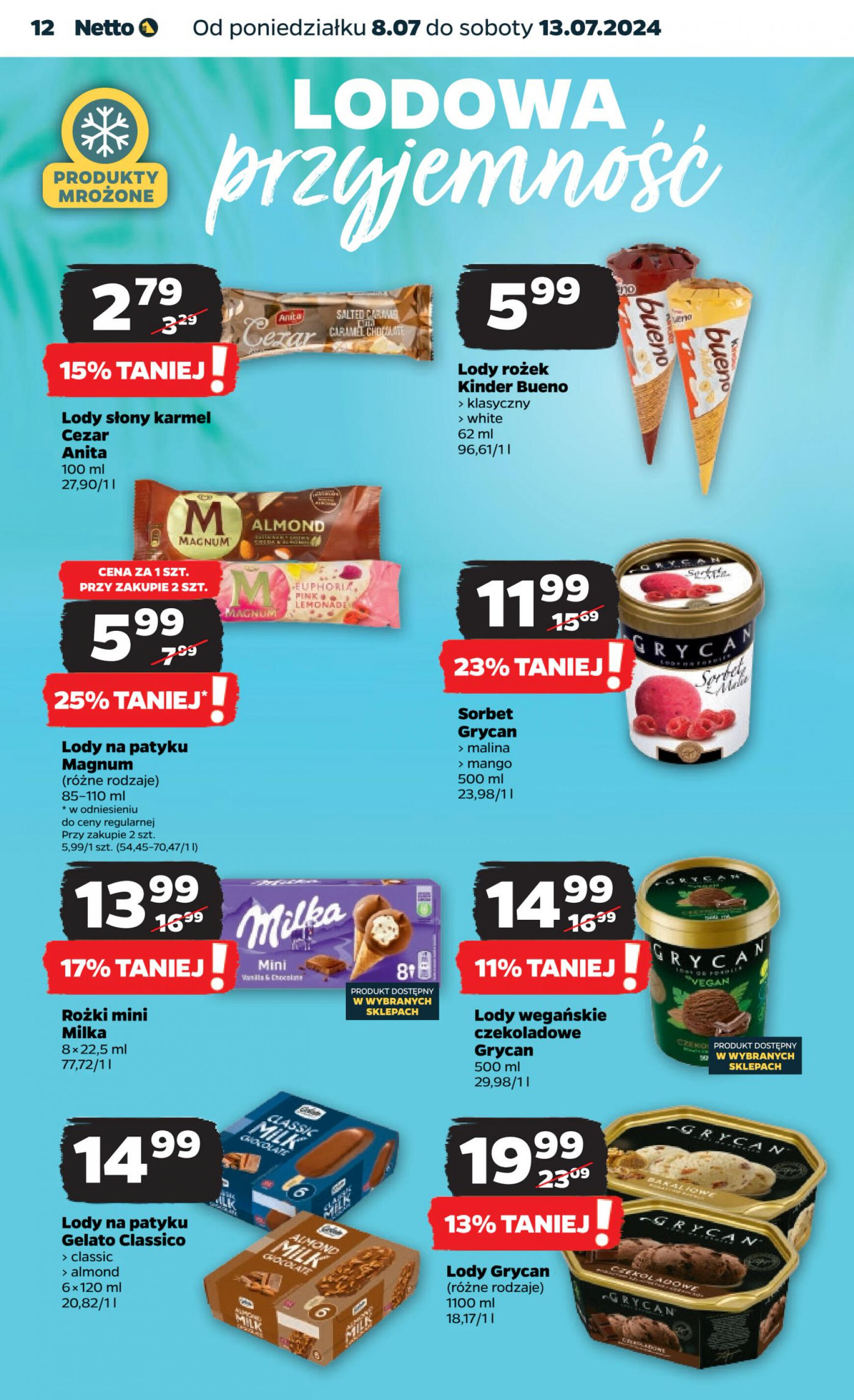 netto - Netto gazetka aktualna ważna od 08.07. - 13.07. - page: 12