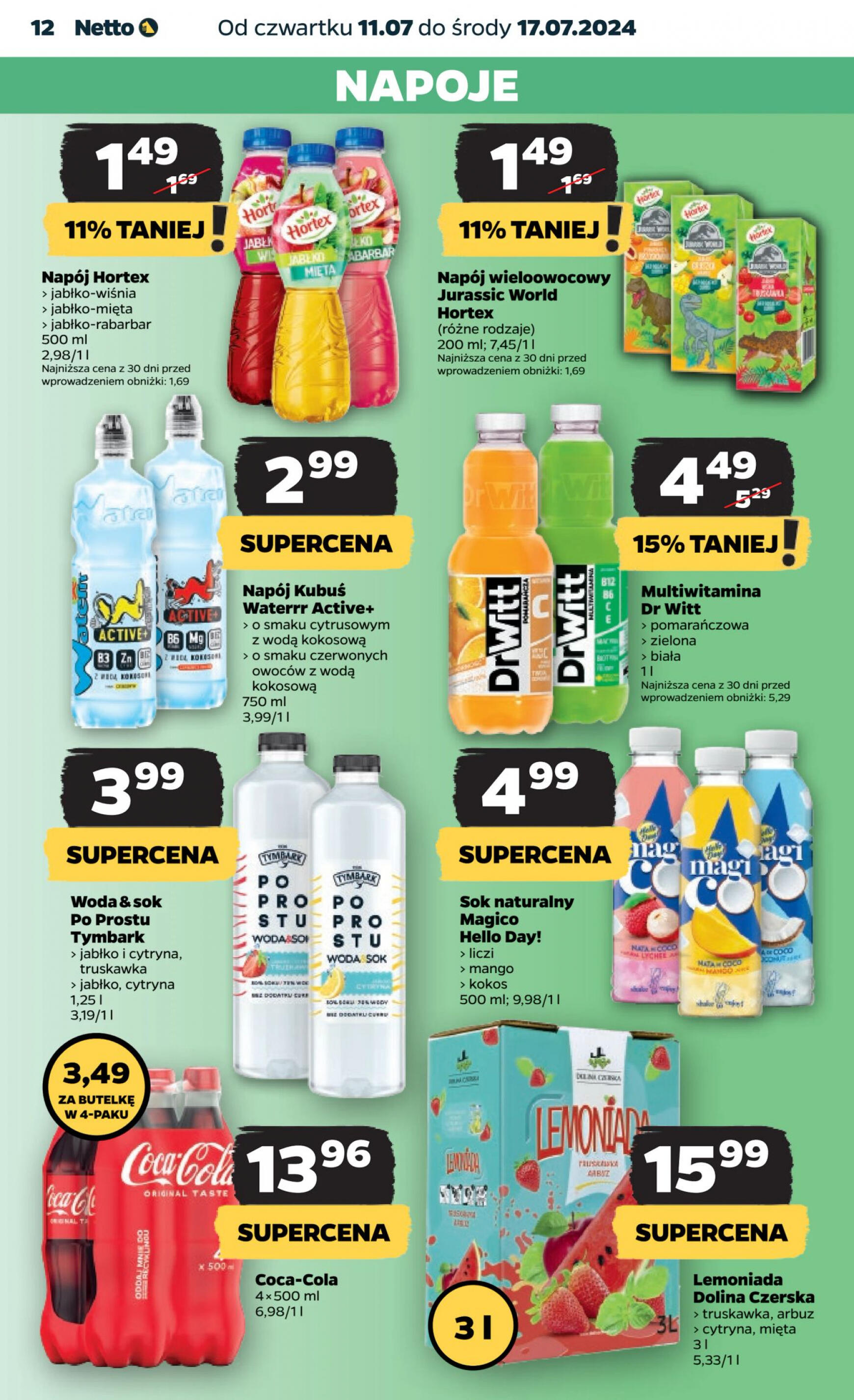 netto - Netto gazetka aktualna ważna od 11.07. - 17.07. - page: 12