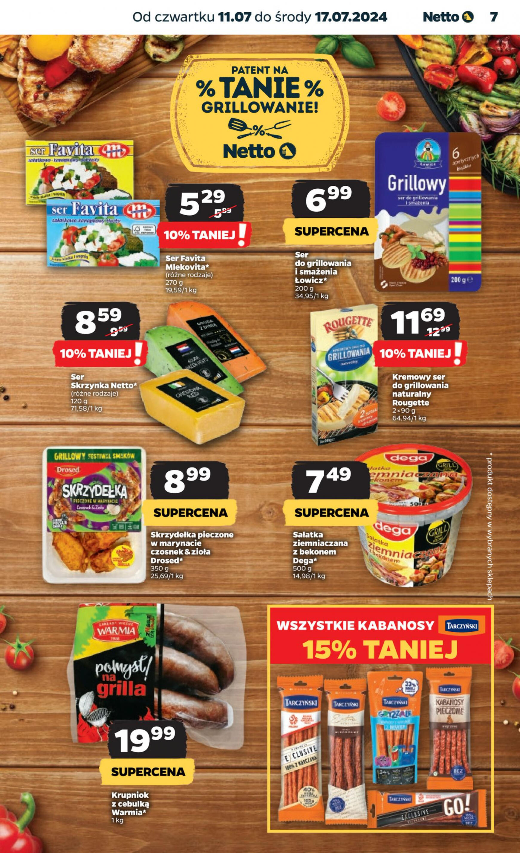 netto - Netto gazetka aktualna ważna od 11.07. - 17.07. - page: 7