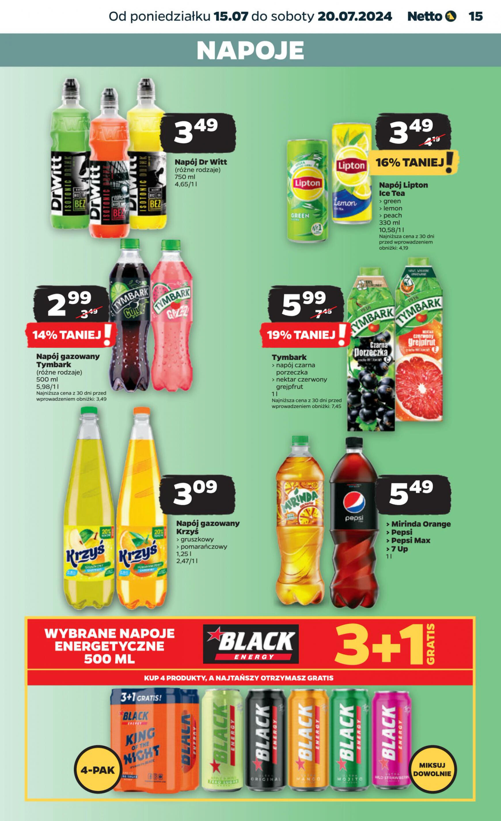 netto - Netto gazetka aktualna ważna od 15.07. - 20.07. - page: 15