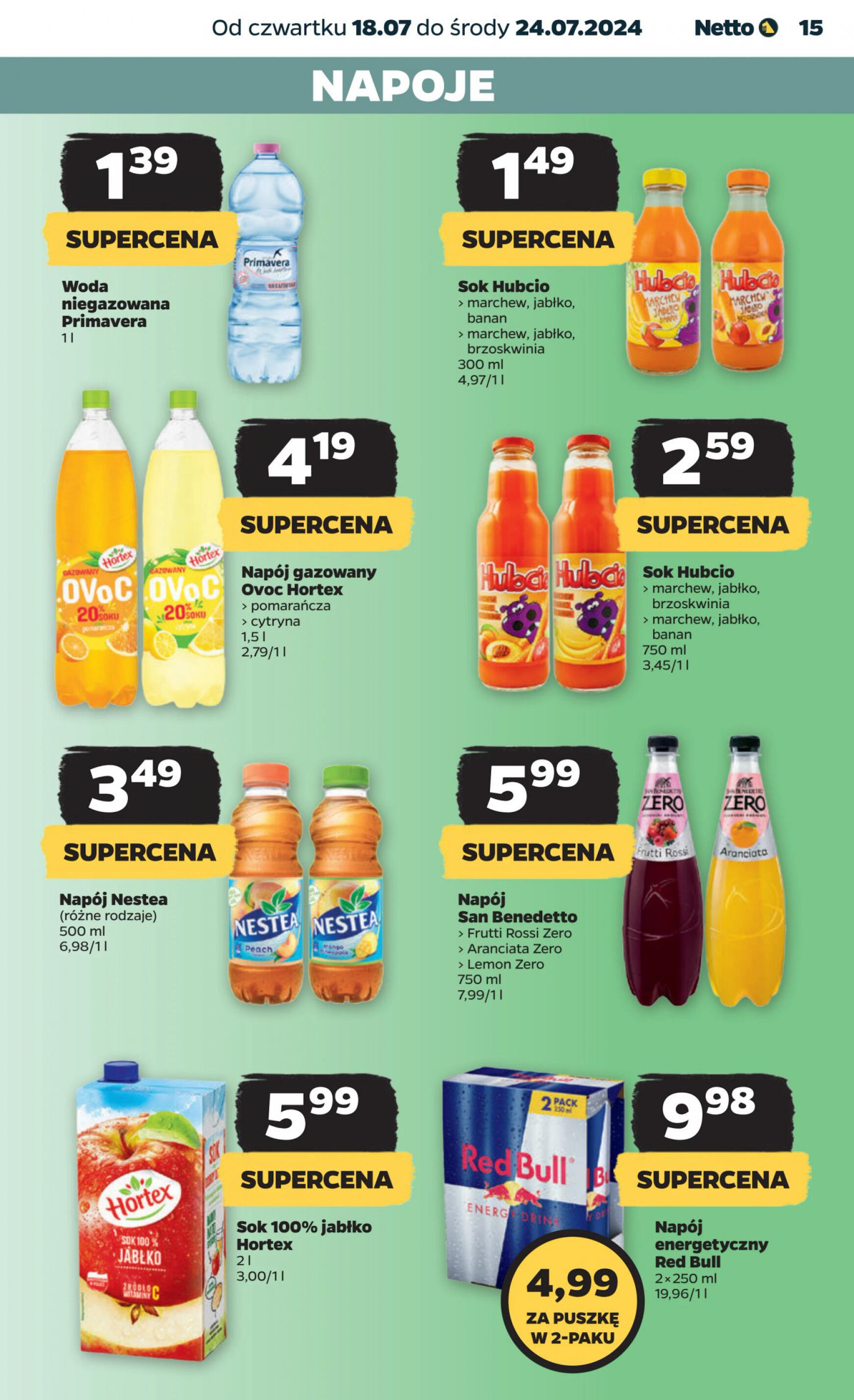 netto - Netto gazetka aktualna ważna od 18.07. - 24.07. - page: 15