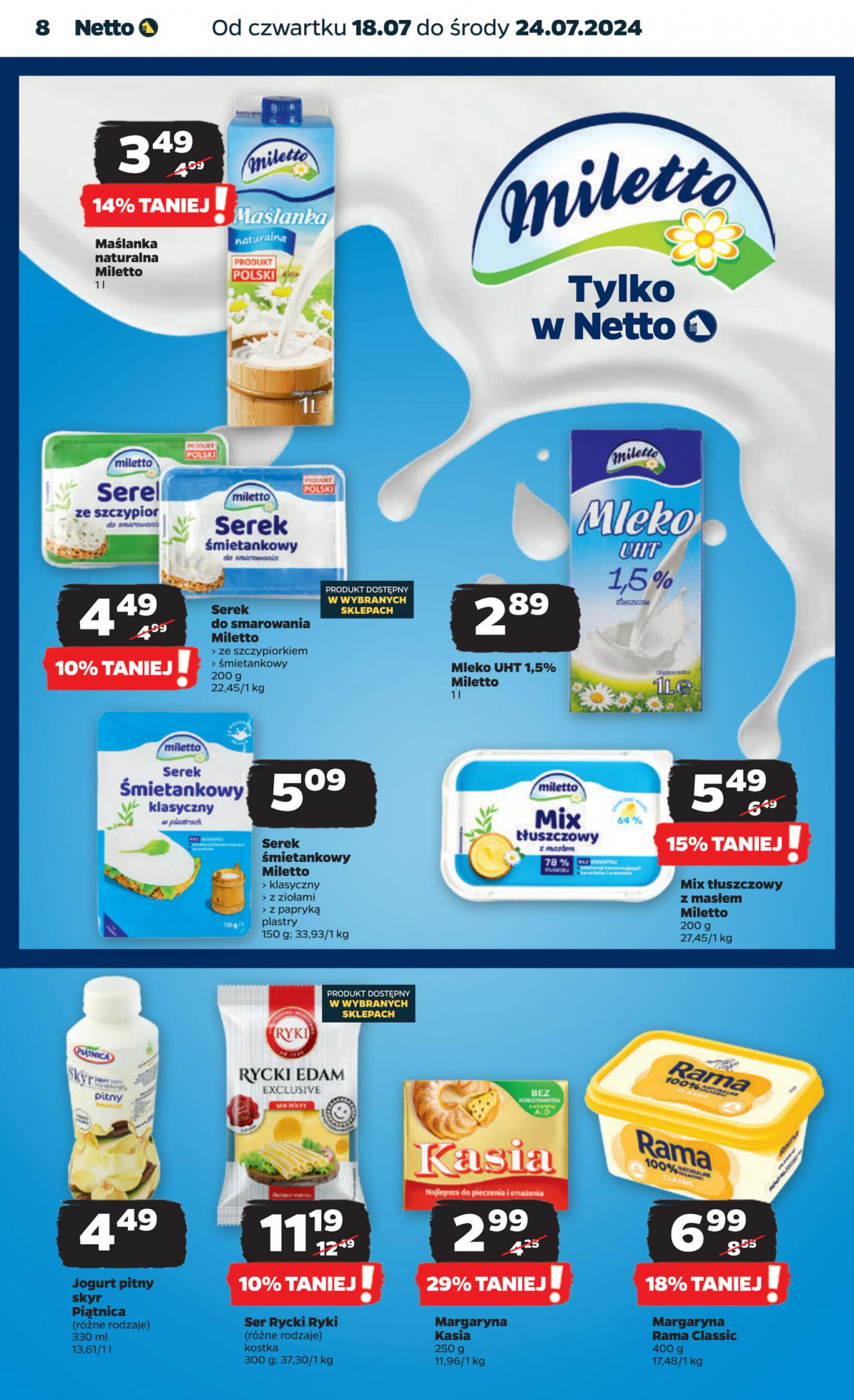 netto - Netto gazetka aktualna ważna od 18.07. - 24.07. - page: 8