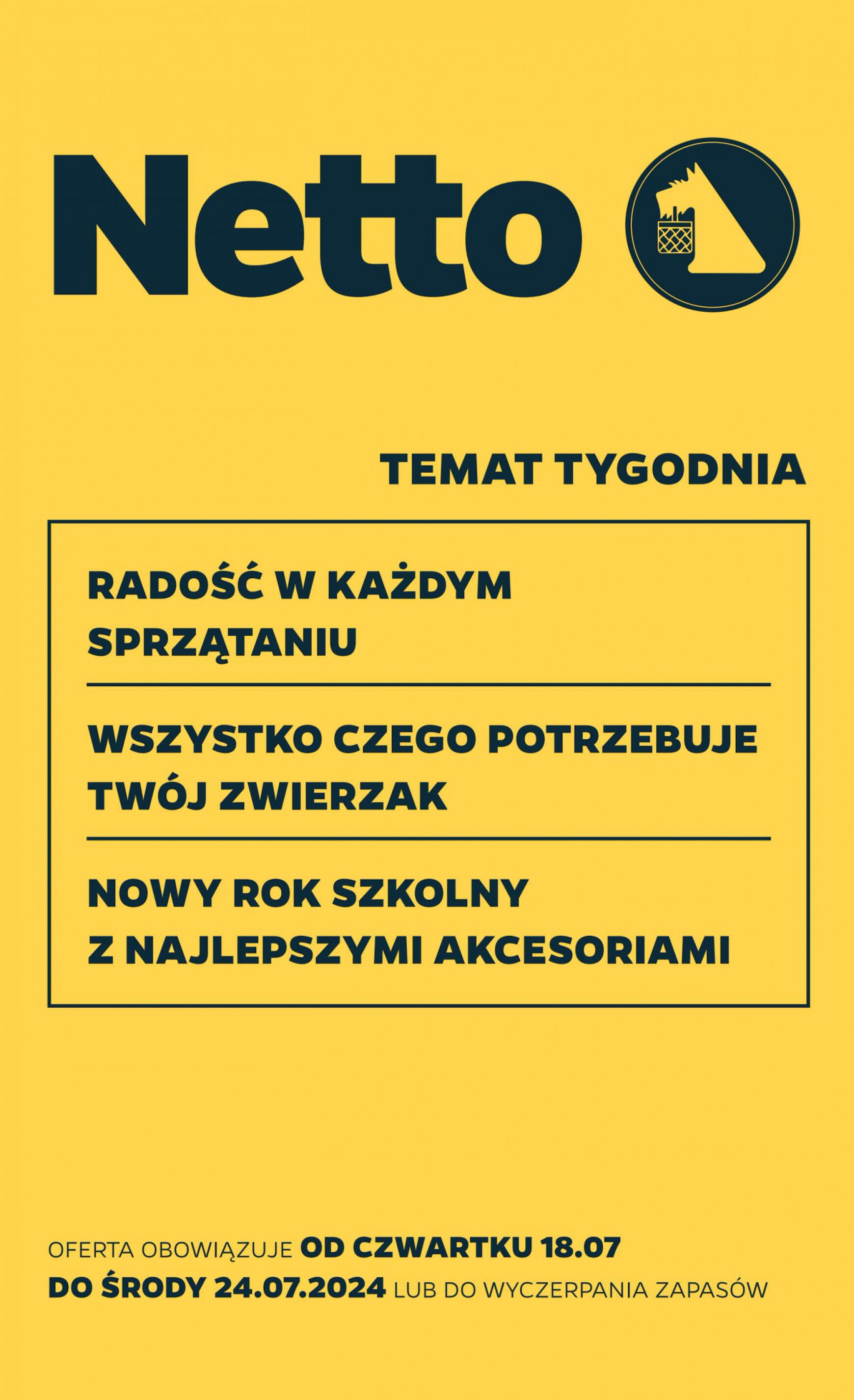 netto - Netto - Non Food gazetka aktualna ważna od 18.07. - 24.07.