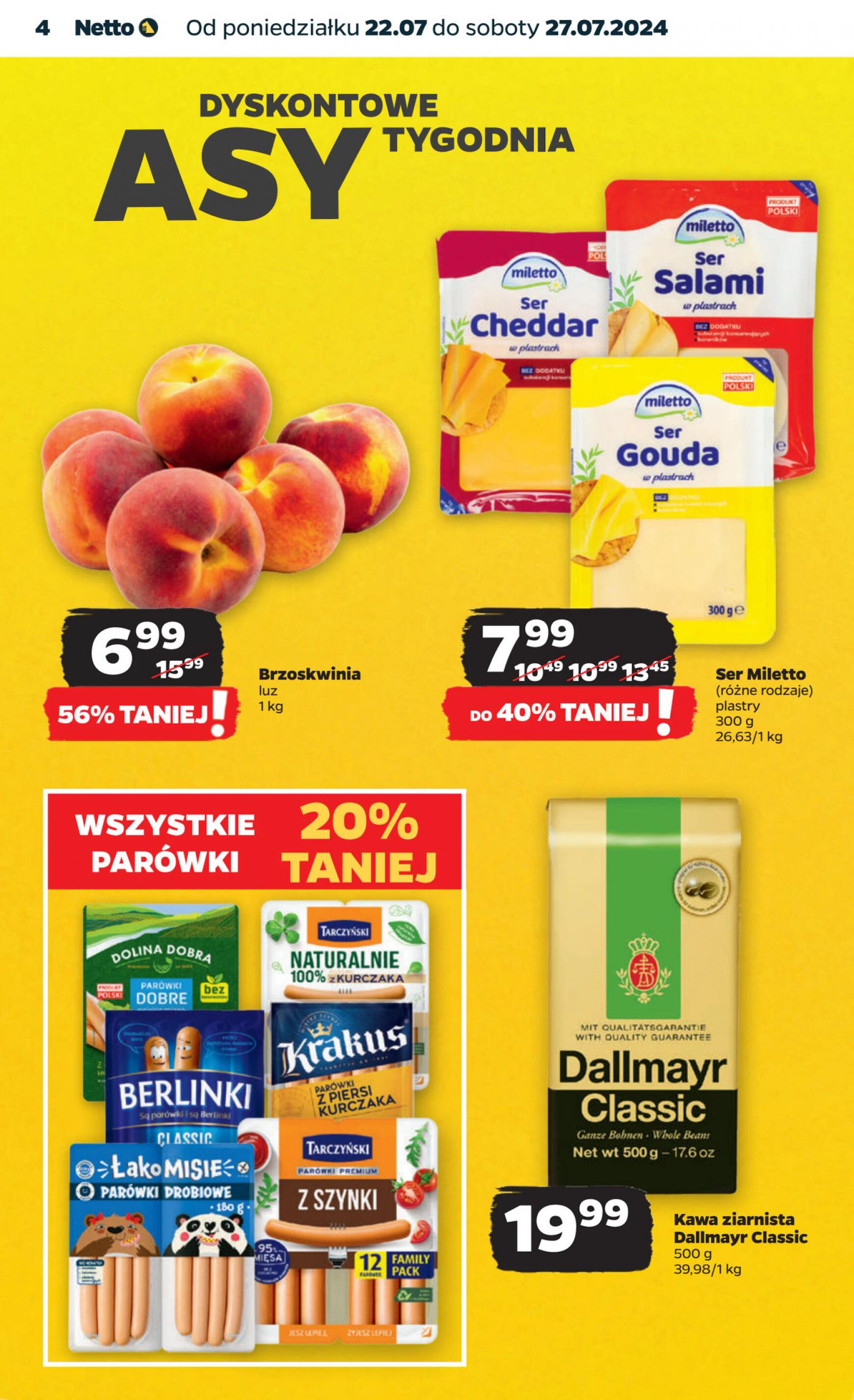 netto - Netto gazetka aktualna ważna od 22.07. - 27.07. - page: 4