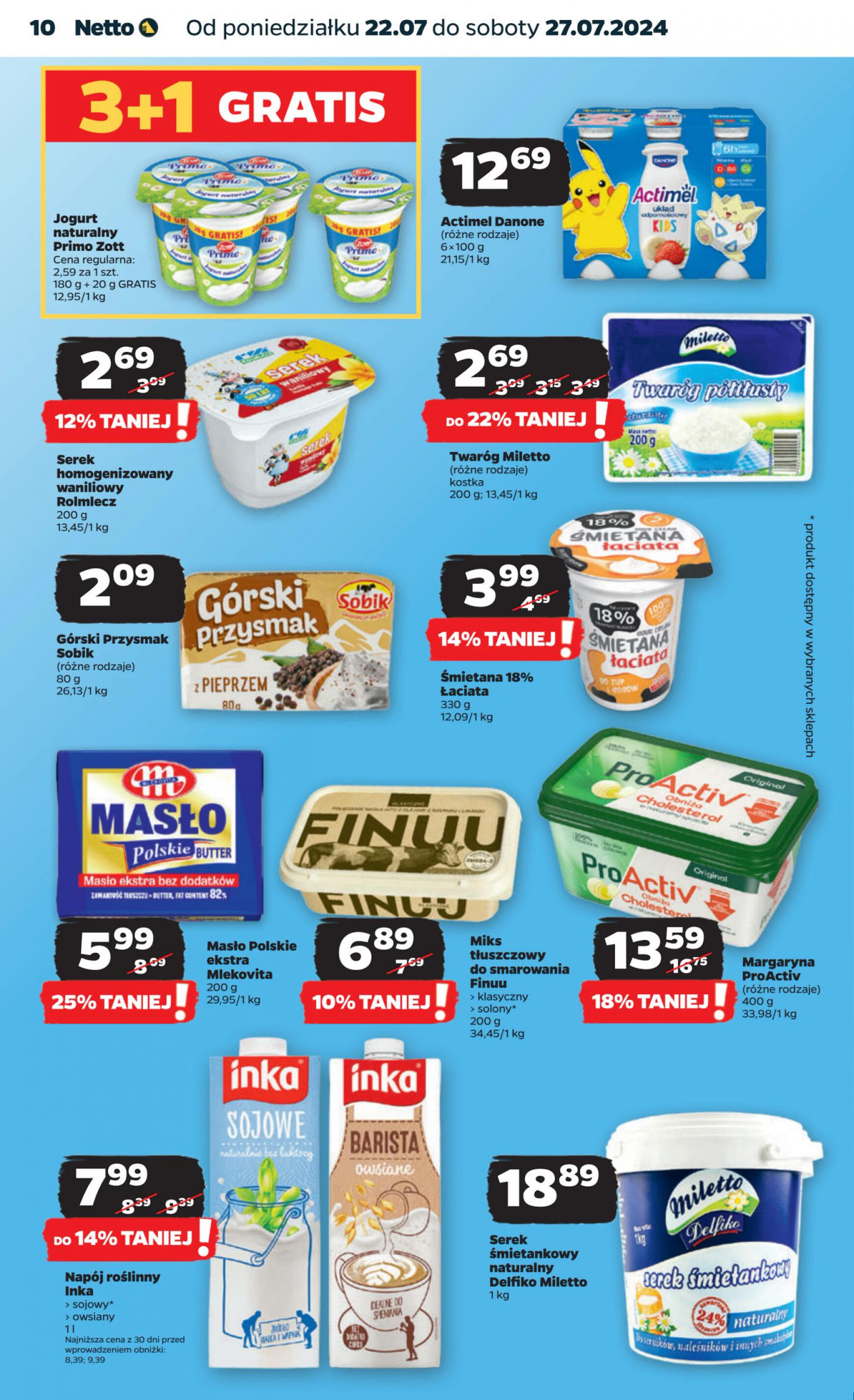 netto - Netto gazetka aktualna ważna od 22.07. - 27.07. - page: 10