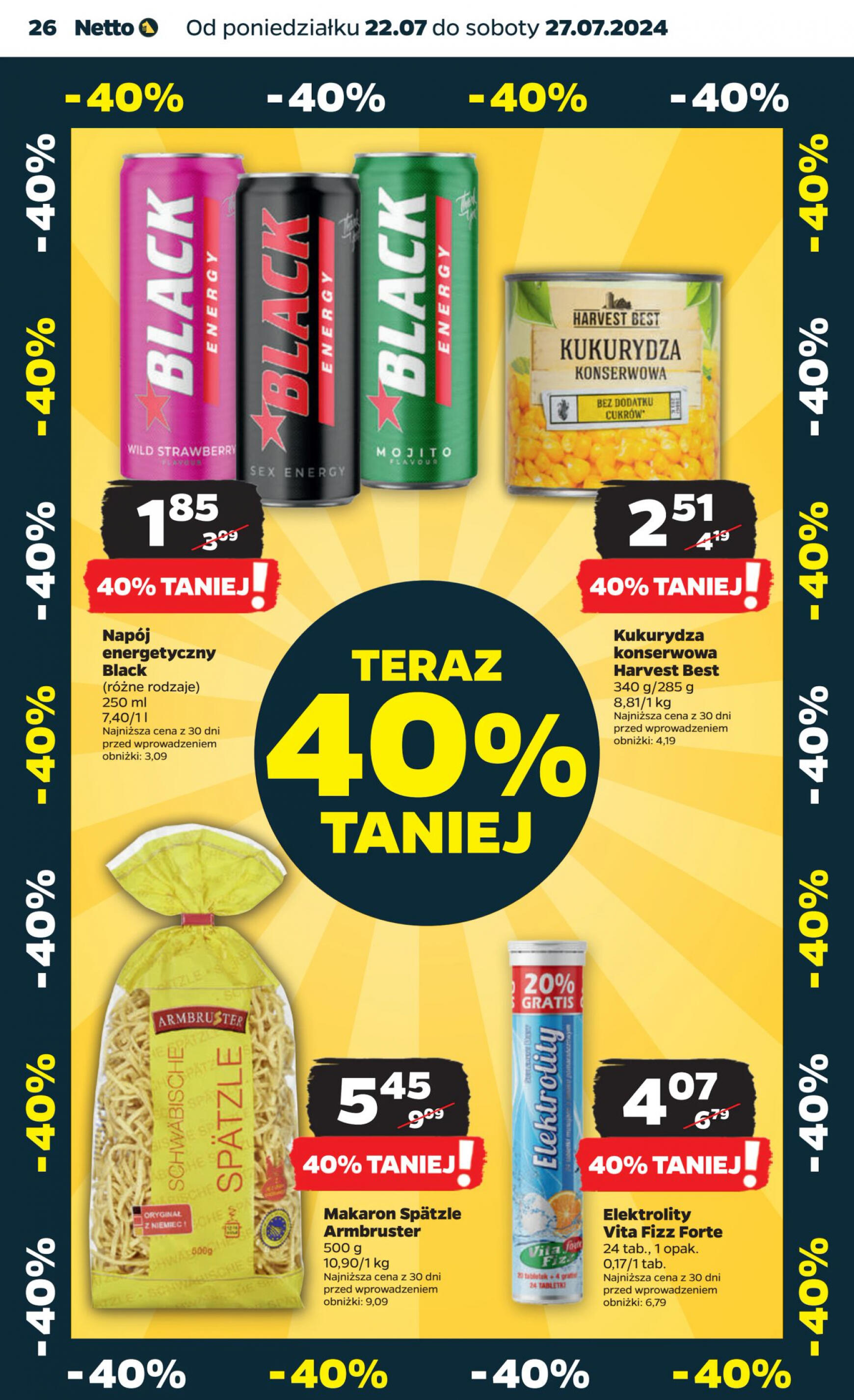 netto - Netto gazetka aktualna ważna od 22.07. - 27.07. - page: 26