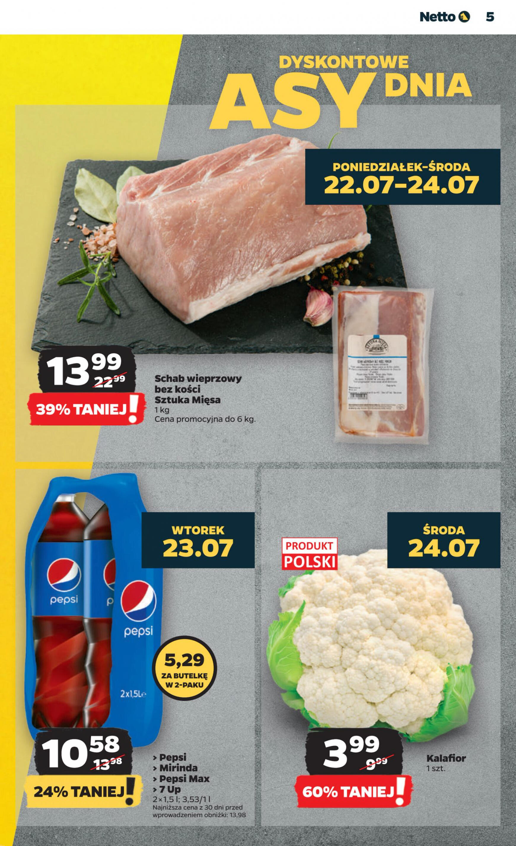 netto - Netto gazetka aktualna ważna od 22.07. - 27.07. - page: 5