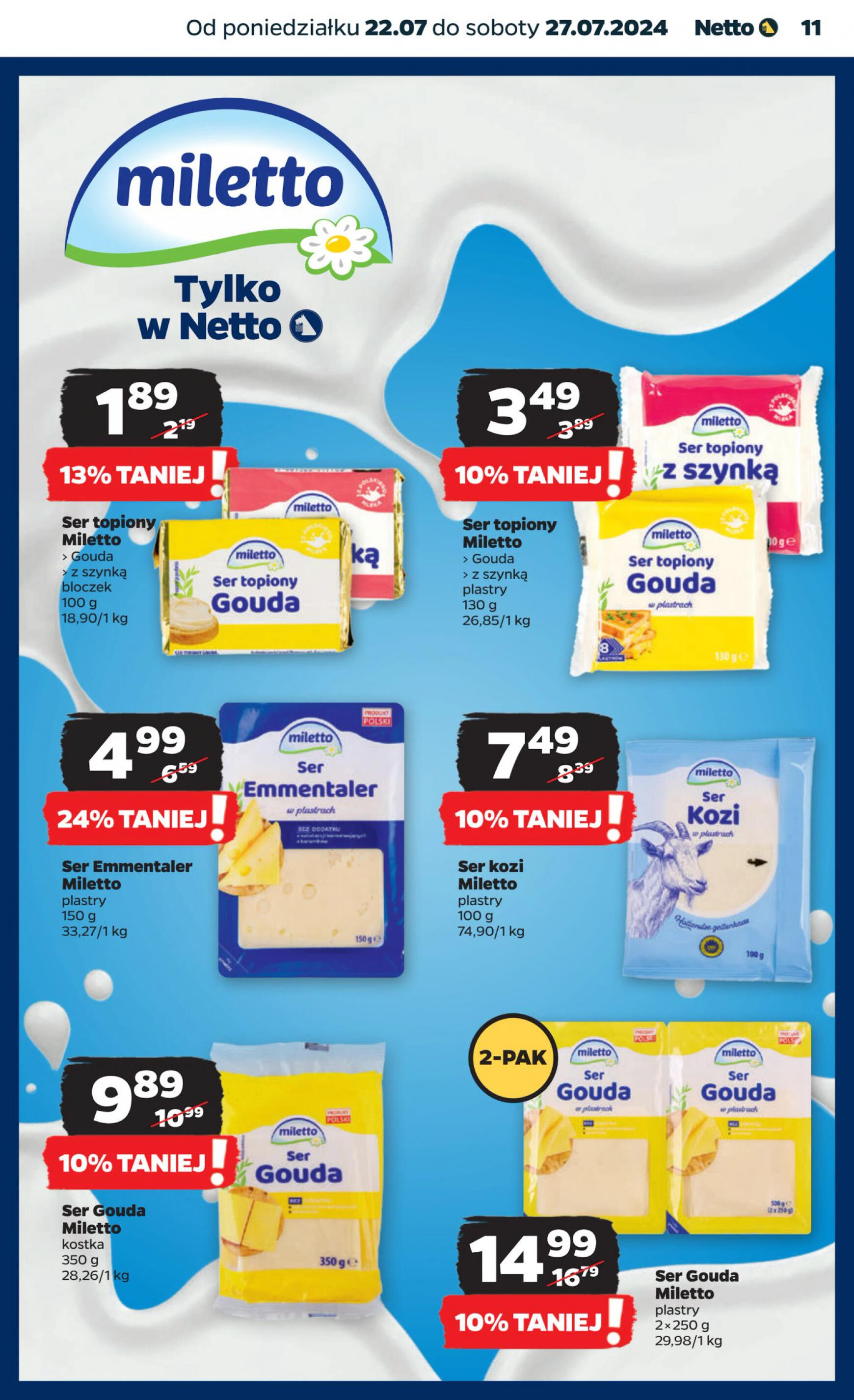 netto - Netto gazetka aktualna ważna od 22.07. - 27.07. - page: 11