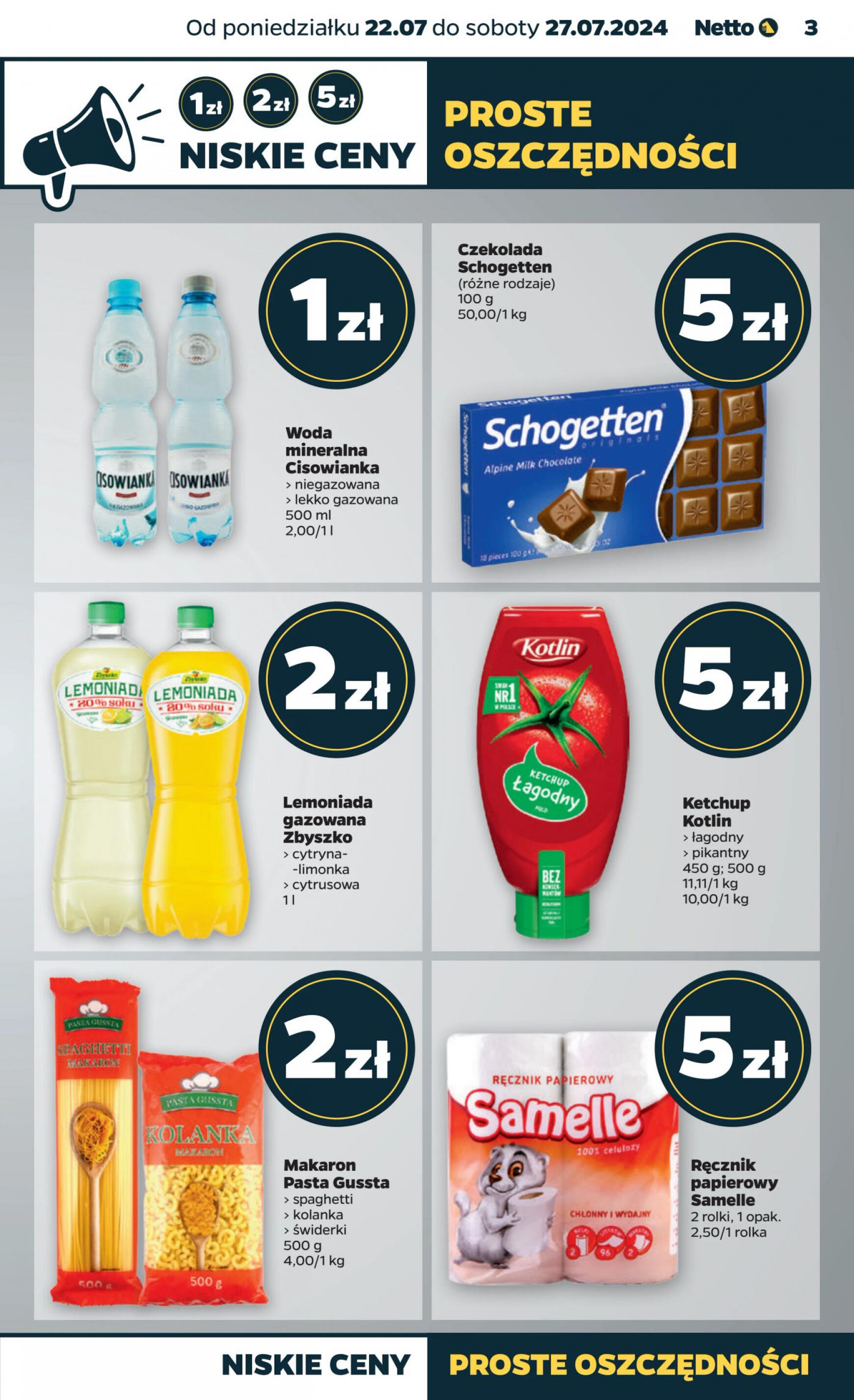 netto - Netto gazetka aktualna ważna od 22.07. - 27.07. - page: 3