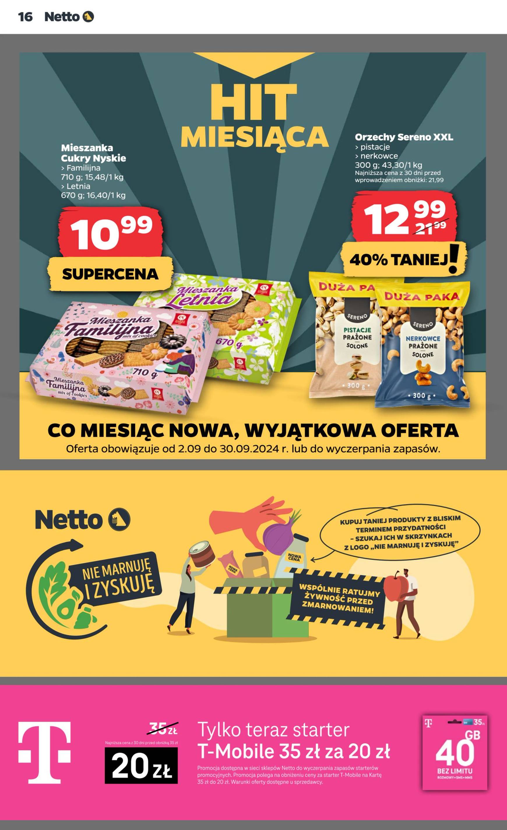 netto - Aktualna Netto - Food gazetka ważna od 05.09. - 11.09. - page: 16