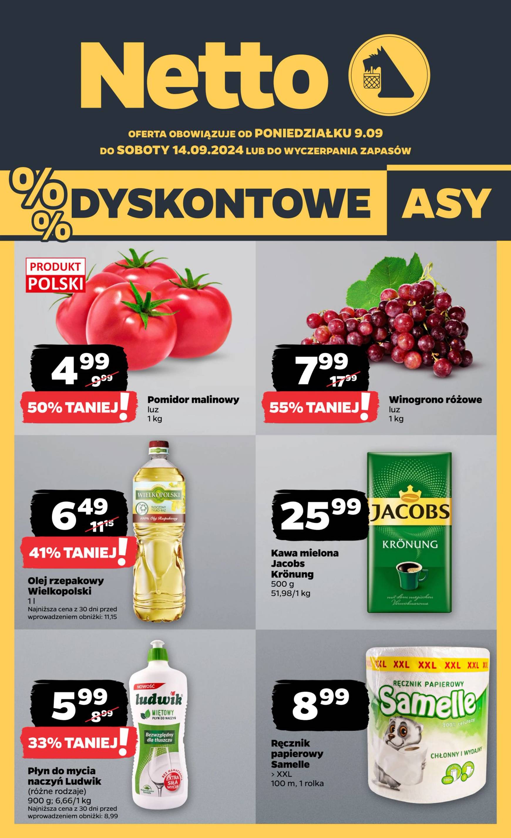 netto - Aktualna Netto gazetka ważna od 09.09. - 14.09.