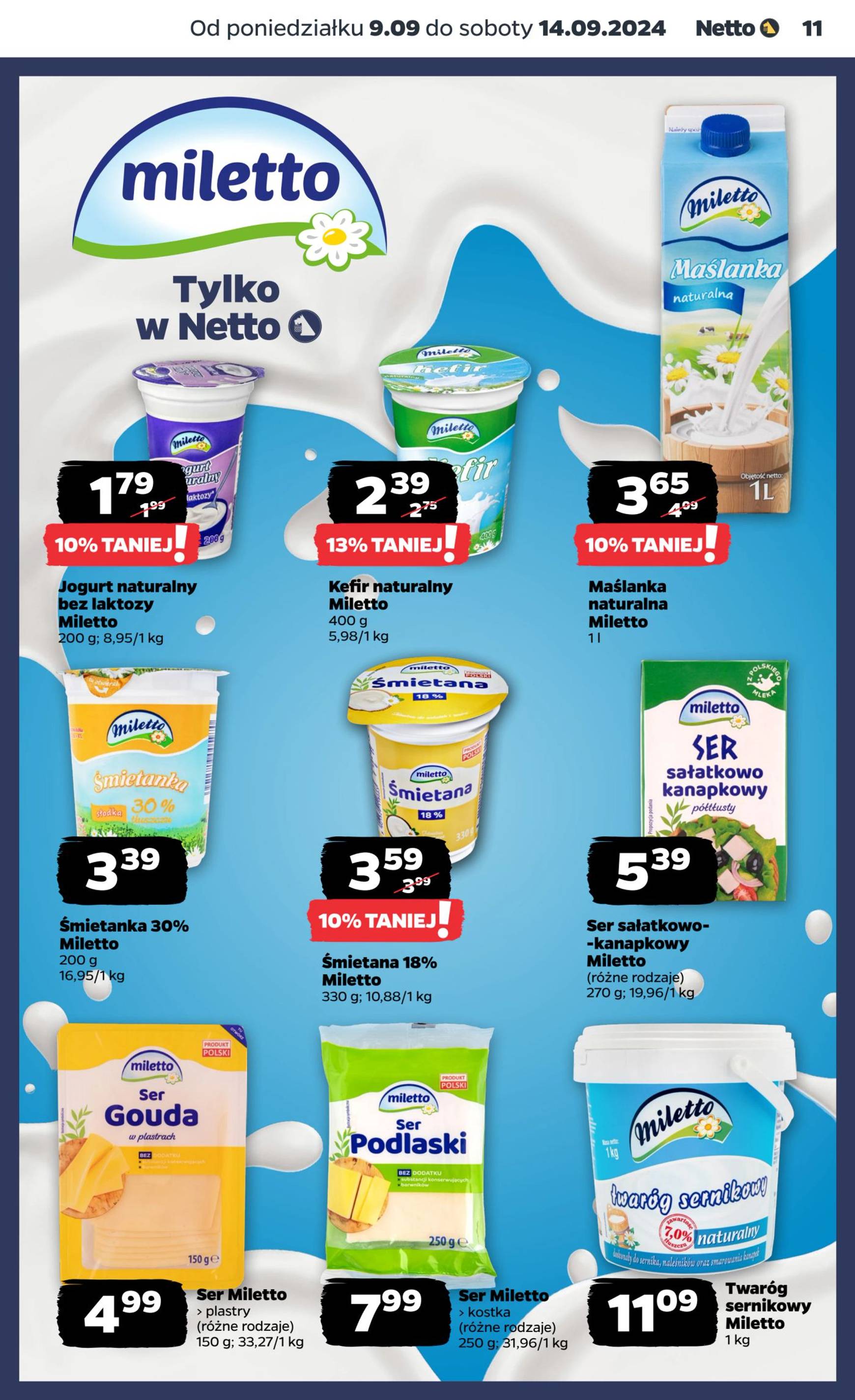 netto - Aktualna Netto gazetka ważna od 09.09. - 14.09. - page: 11