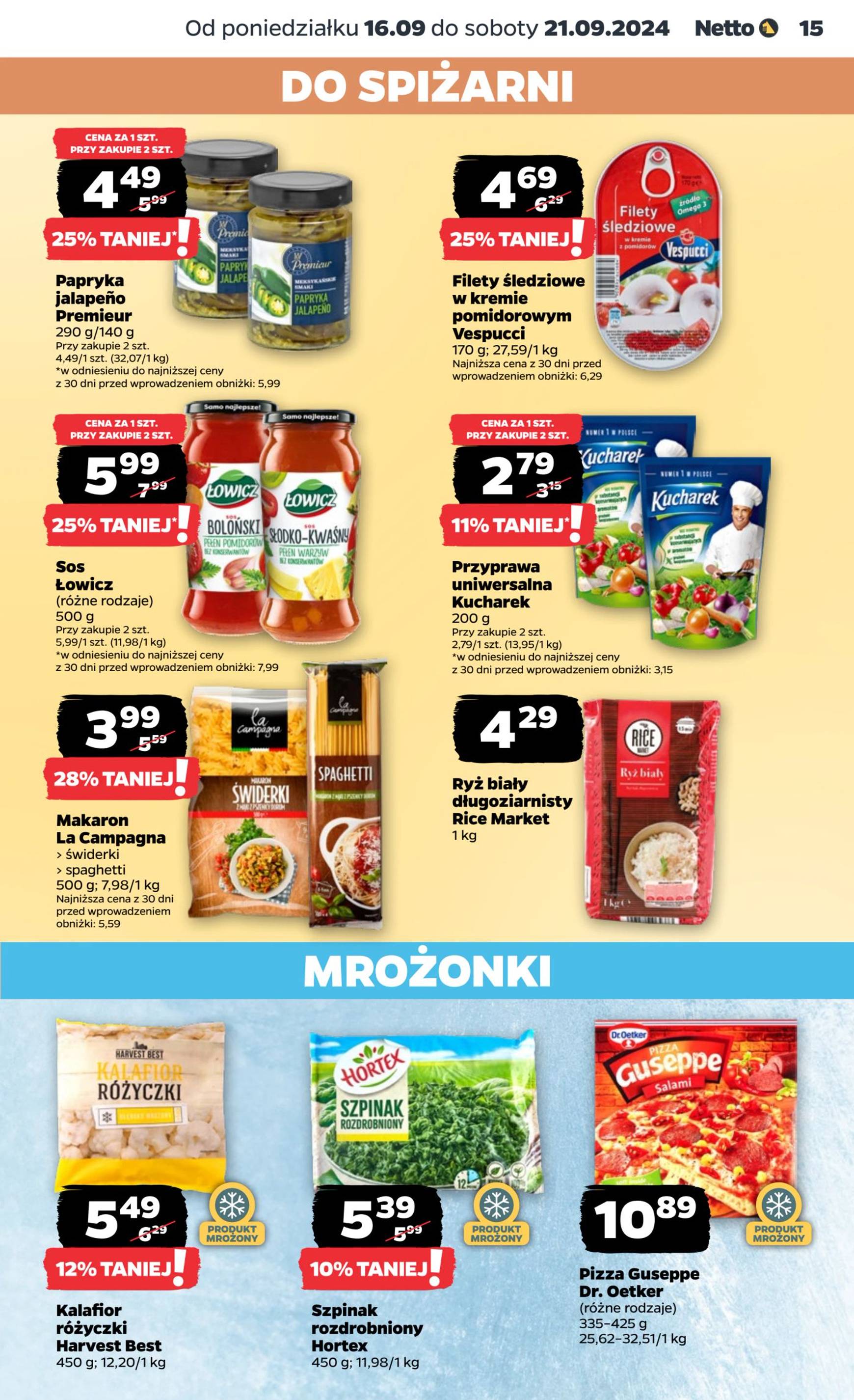 netto - Aktualna Netto gazetka ważna od 16.09. - 21.09. - page: 15