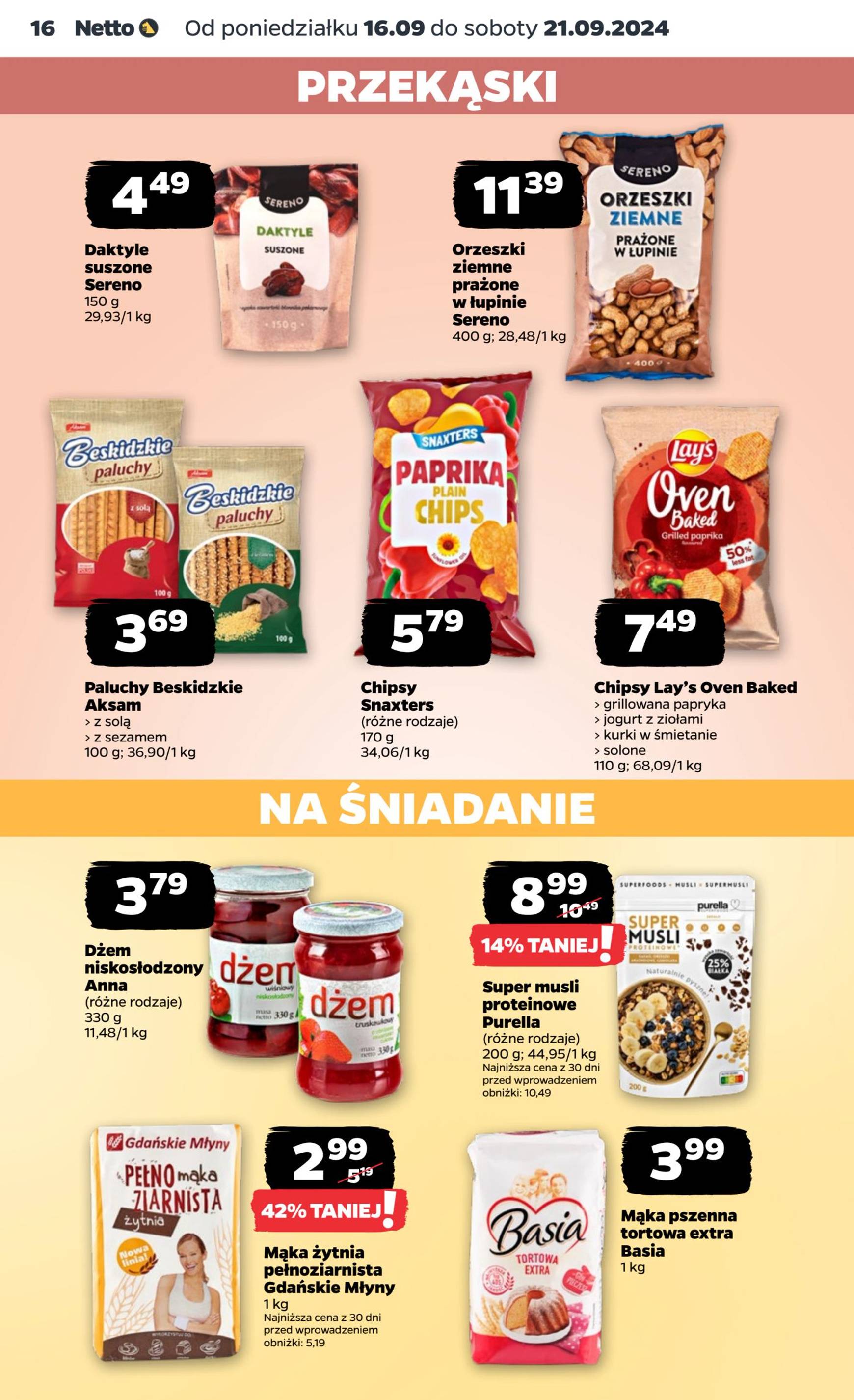 netto - Aktualna Netto gazetka ważna od 16.09. - 21.09. - page: 16