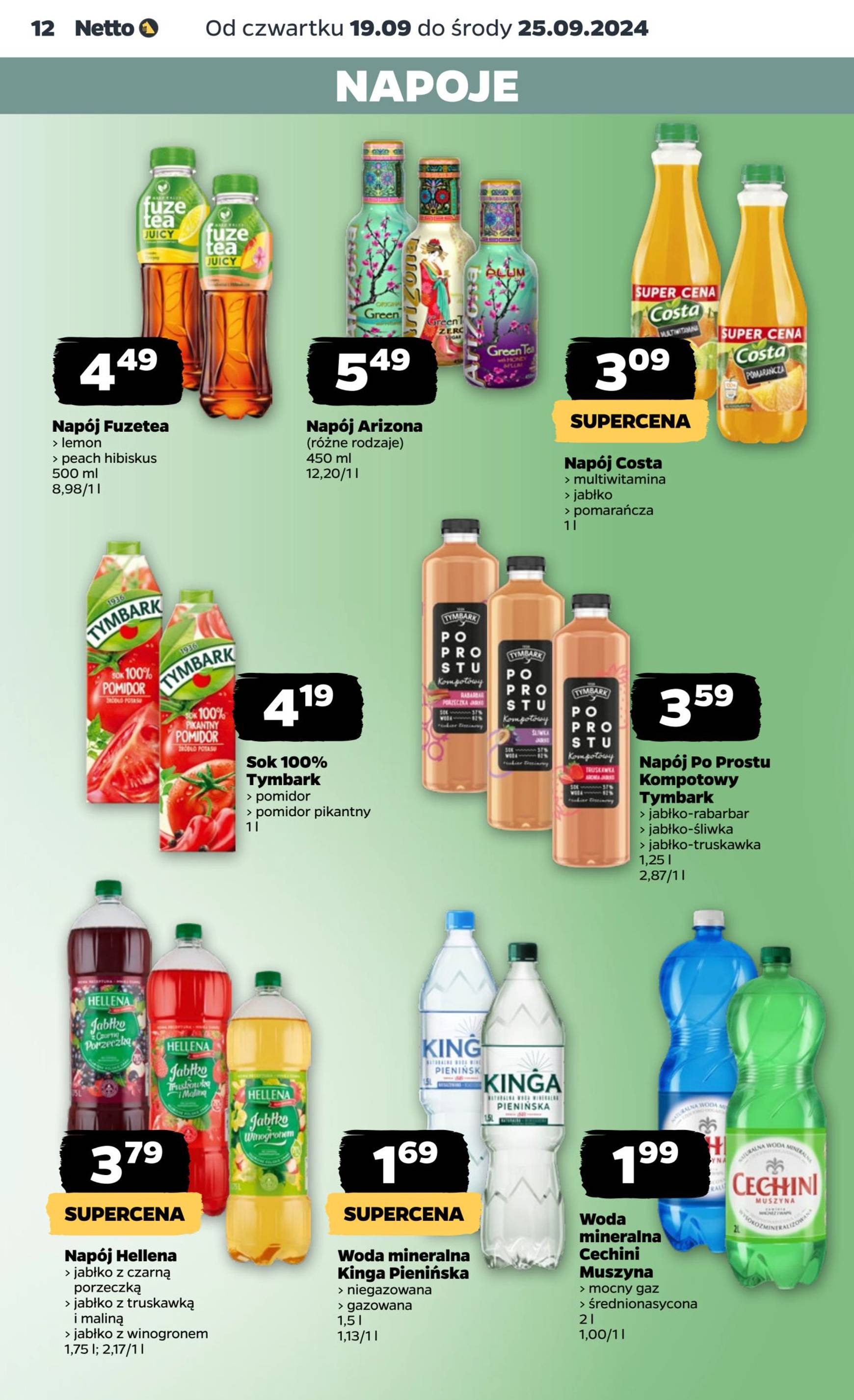 netto - Aktualna Netto gazetka ważna od 19.09. - 25.09. - page: 12