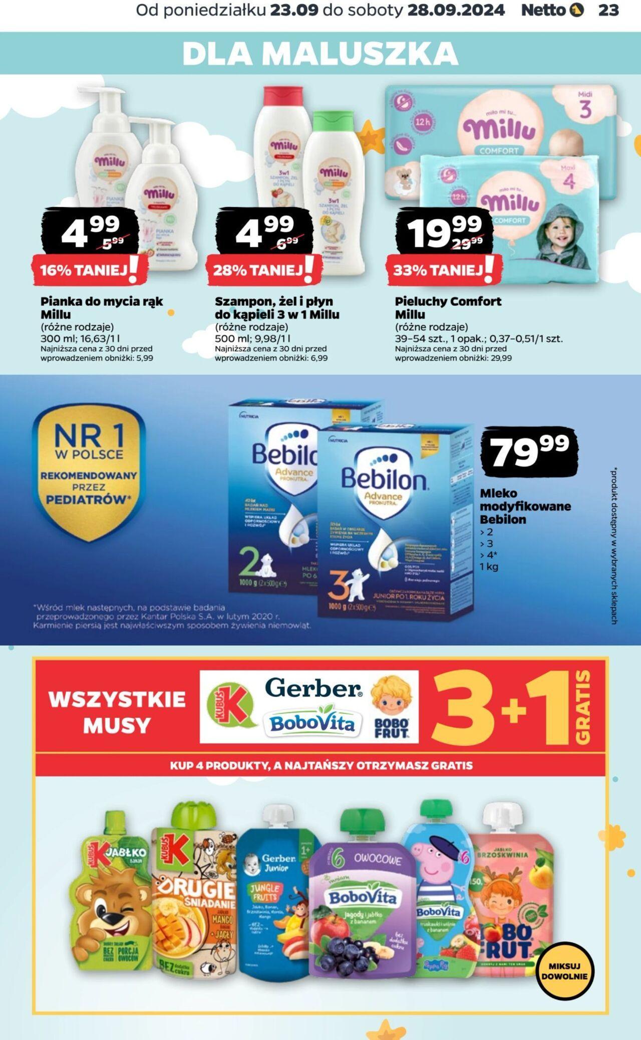 netto - Netto gazetka - Spożywcza 23.09.2024 - 28.09.2024 - page: 23