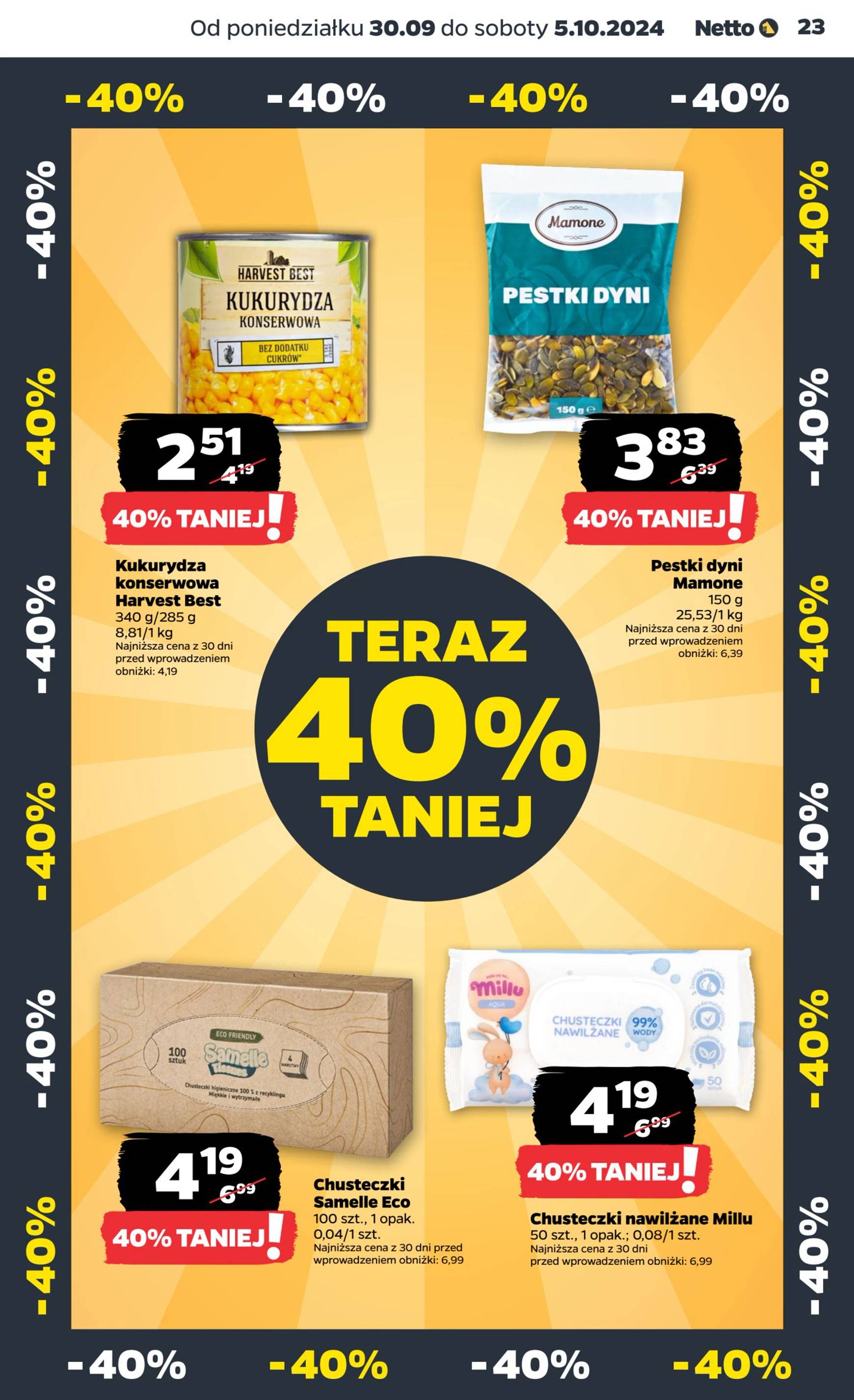 netto - Aktualna Netto gazetka ważna od 30.09. - 05.10. - page: 23