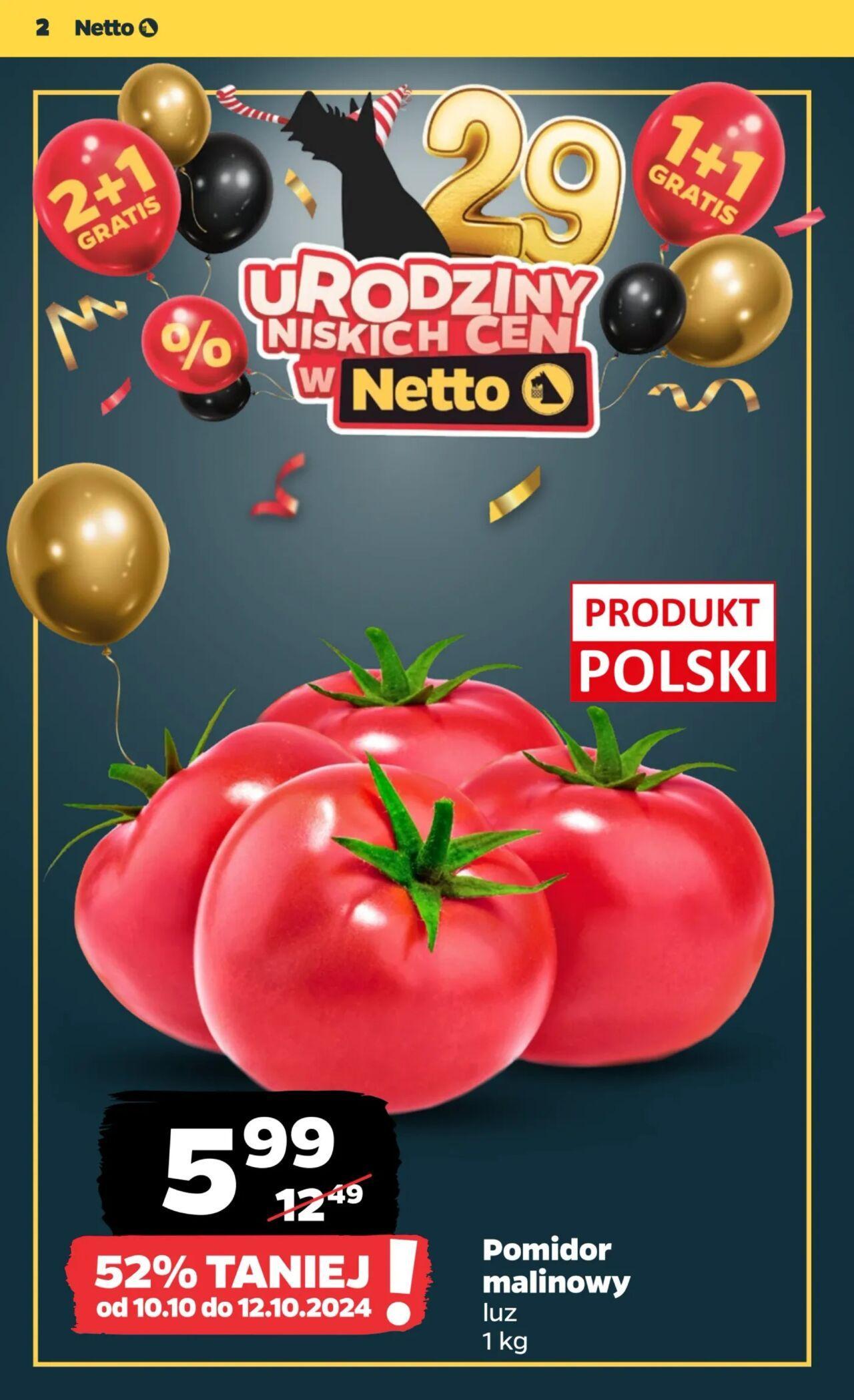 netto - Netto gazetka - Spożywcza 10.10.2024 - 16.10.2024 - page: 2