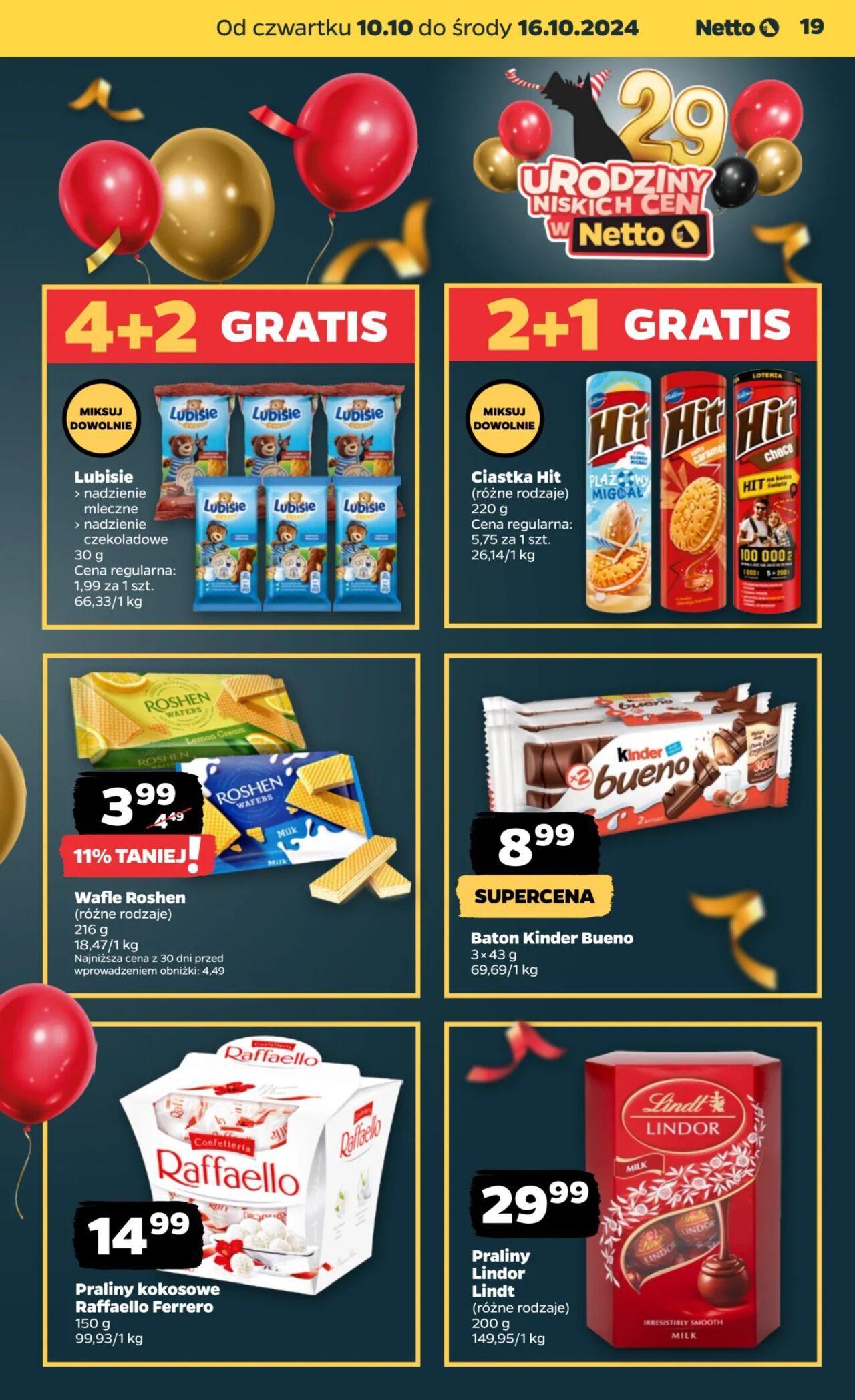 netto - Netto gazetka - Spożywcza 10.10.2024 - 16.10.2024 - page: 19