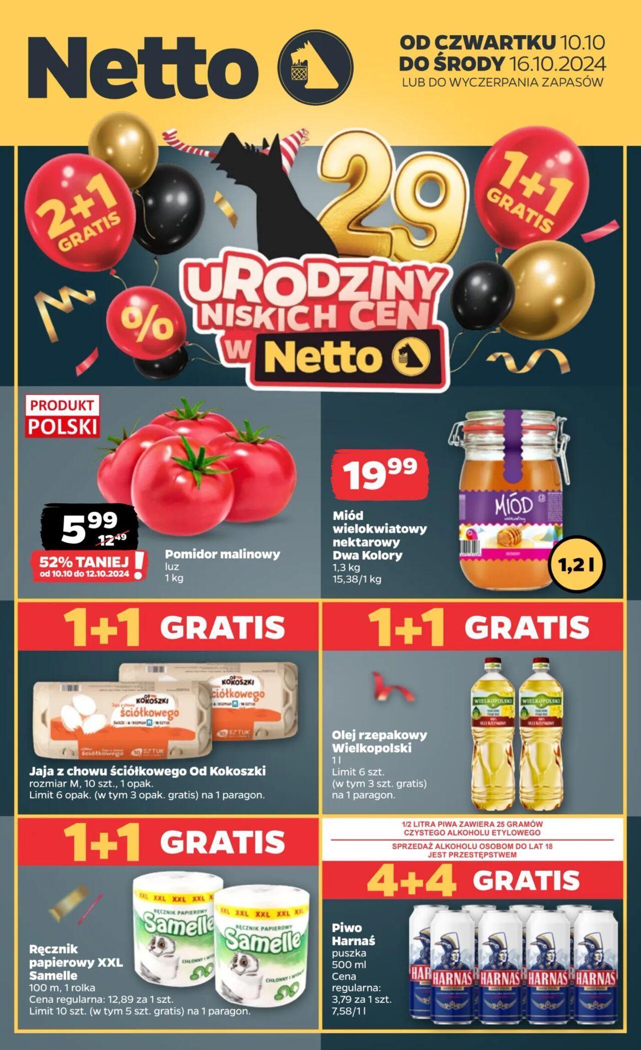 netto - Netto gazetka - Spożywcza 10.10.2024 - 16.10.2024