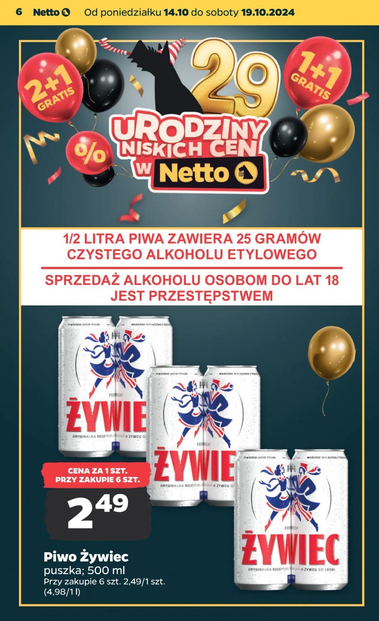 netto - Netto gazetka - Spożywcza 14.10.2024 - 19.10.2024 - page: 6