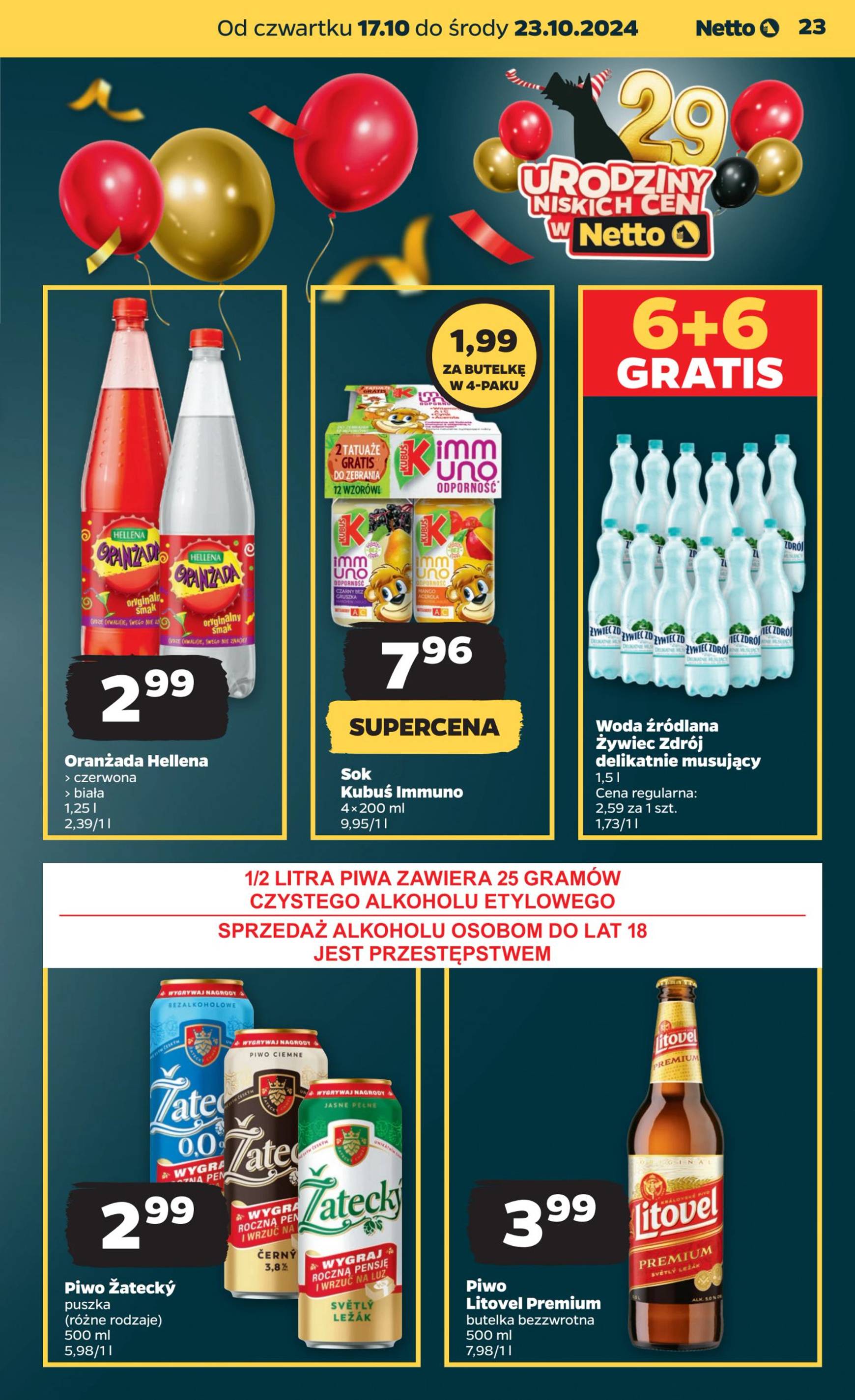 netto - Netto gazetka ważna od 17.10. - 23.10. - page: 23