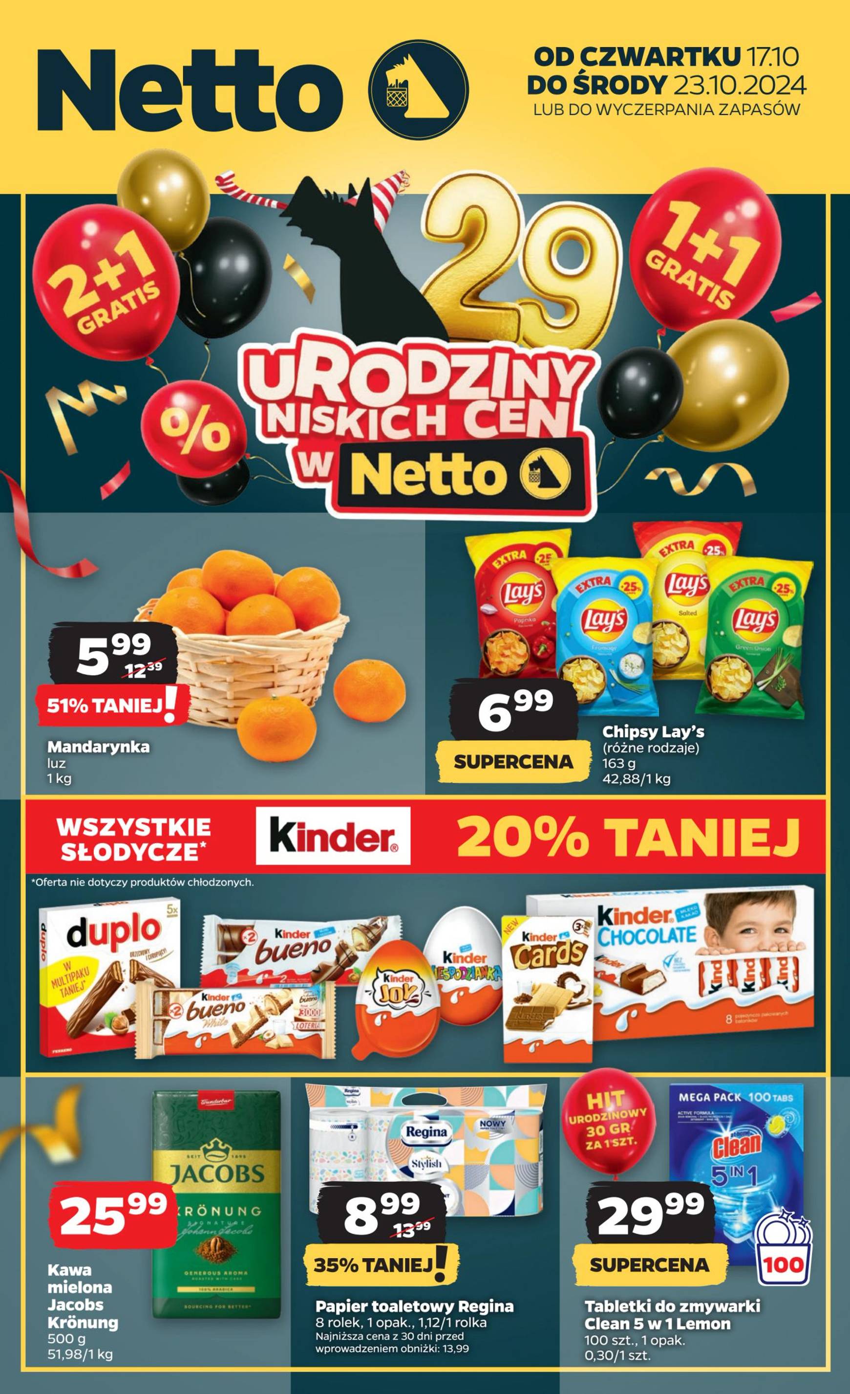 netto - Netto gazetka ważna od 17.10. - 23.10.