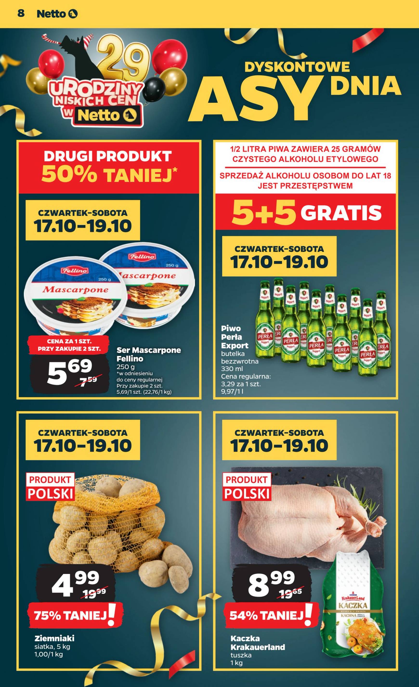 netto - Netto gazetka ważna od 17.10. - 23.10. - page: 8