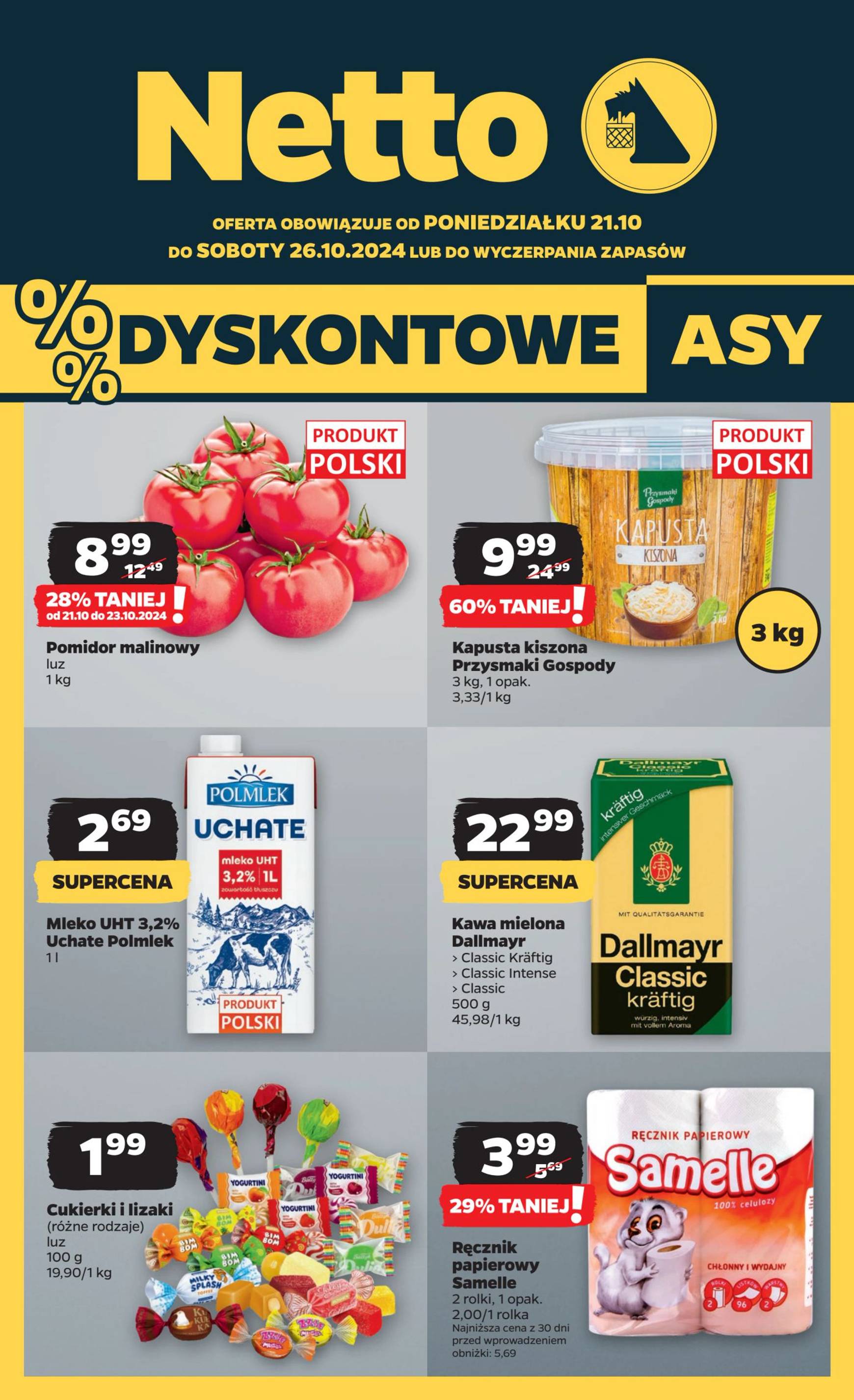 netto - Netto gazetka ważna od 21.10. - 26.10.