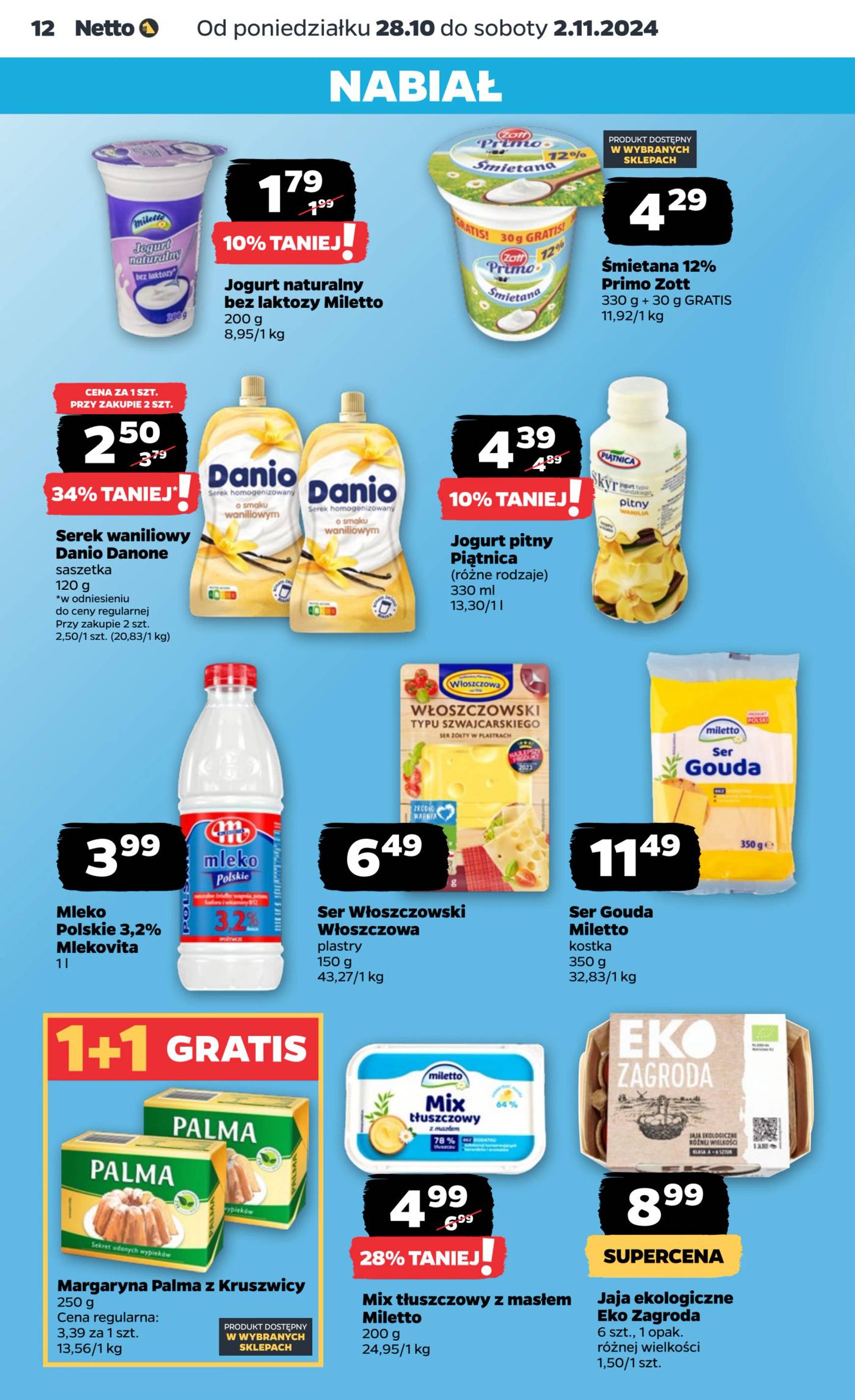 netto - Netto gazetka ważna od 28.10. - 02.11. - page: 12