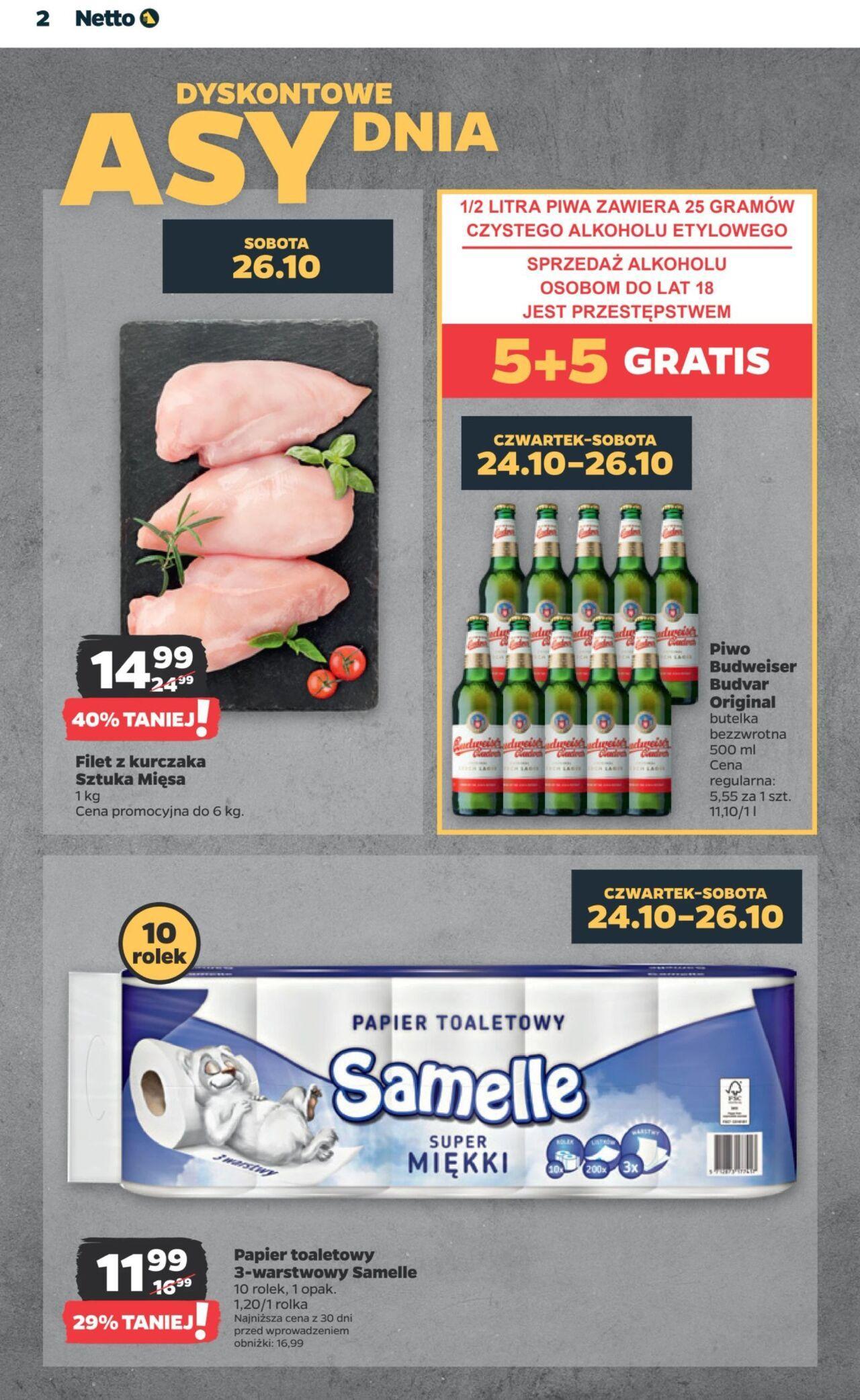 netto - Netto gazetka - Spożywcza 24.10.2024 - 30.10.2024 - page: 2