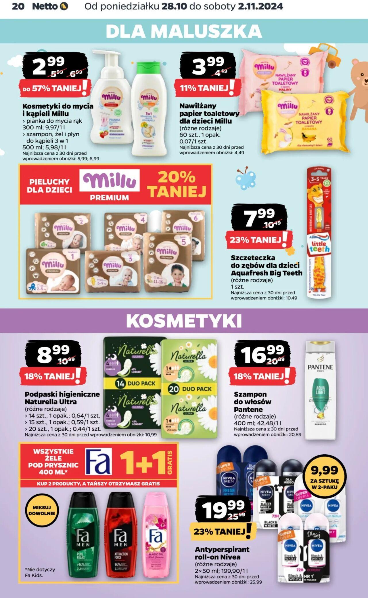 netto - Netto gazetka - Spożywcza 28.10.2024 - 02.11.2024 - page: 20