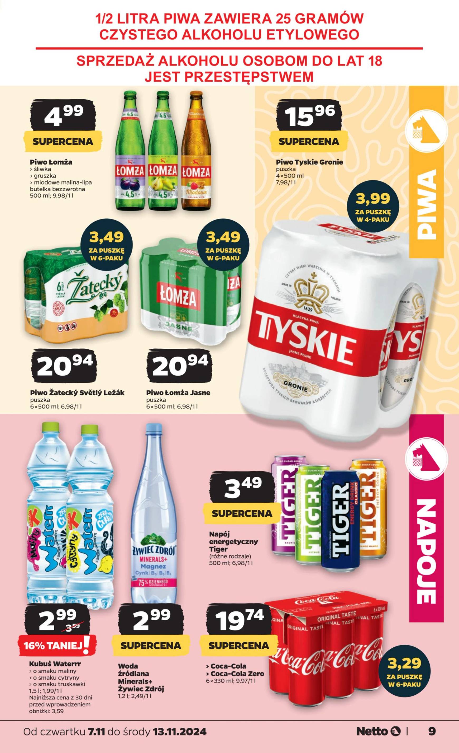 netto - Netto gazetka ważna od 07.11. - 13.11. - page: 9