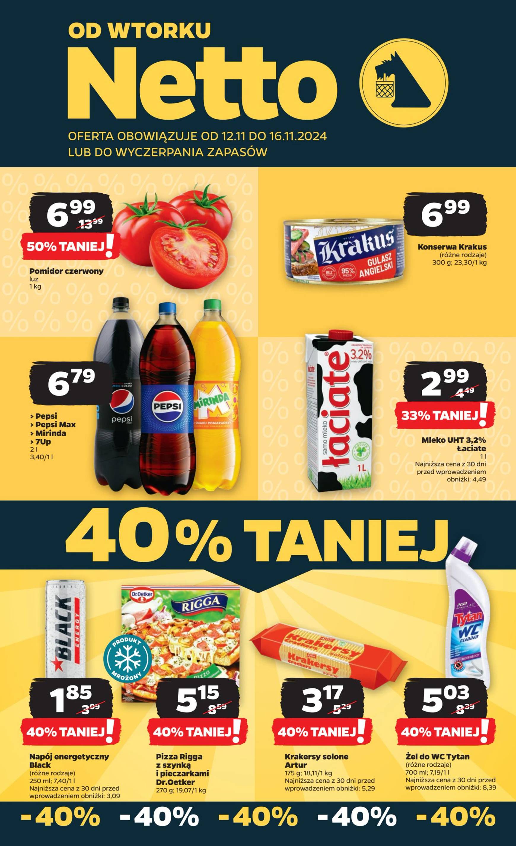 netto - Netto - Food gazetka ważna od 12.11. - 16.11.