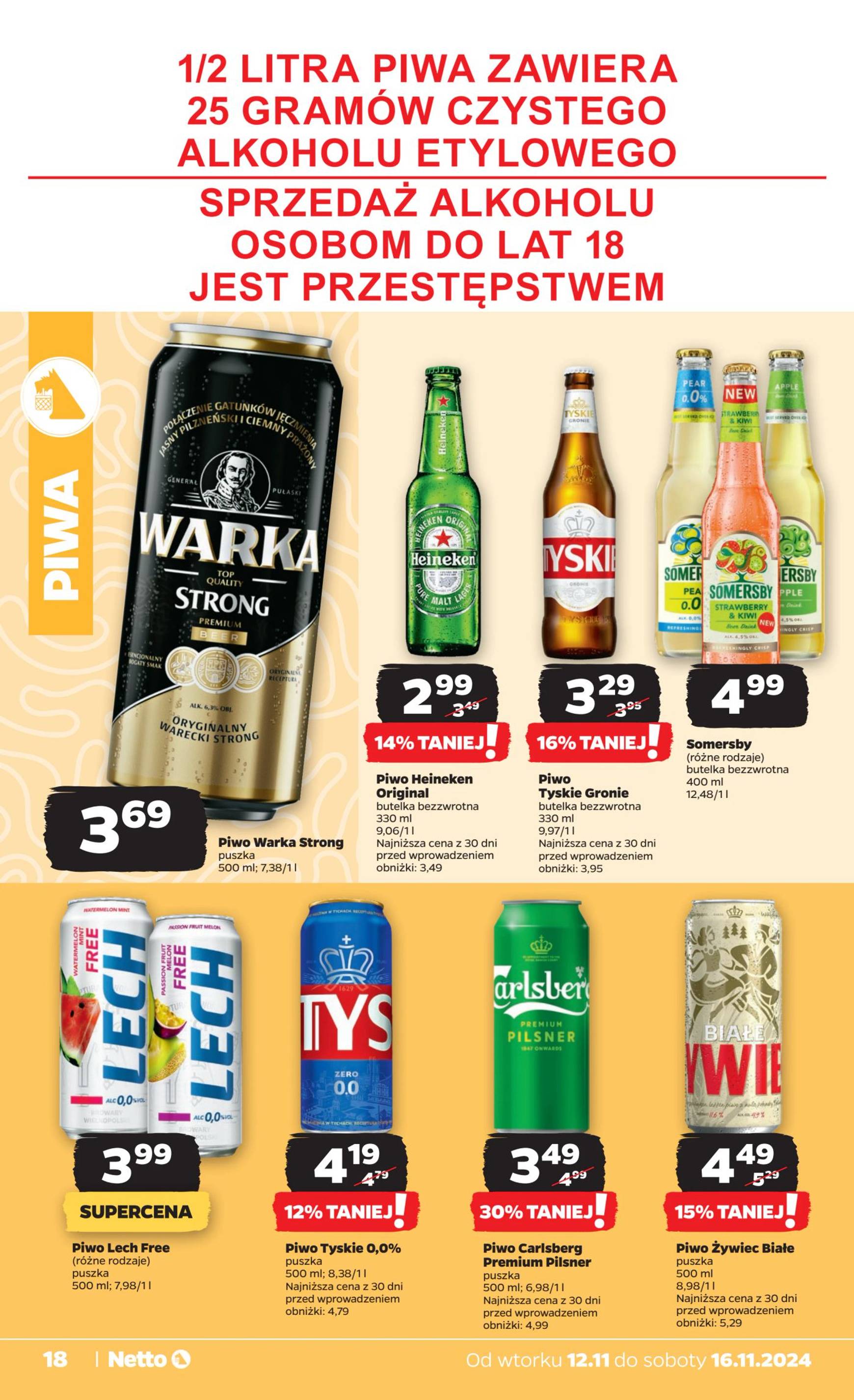 netto - Netto - Food gazetka ważna od 12.11. - 16.11. - page: 18