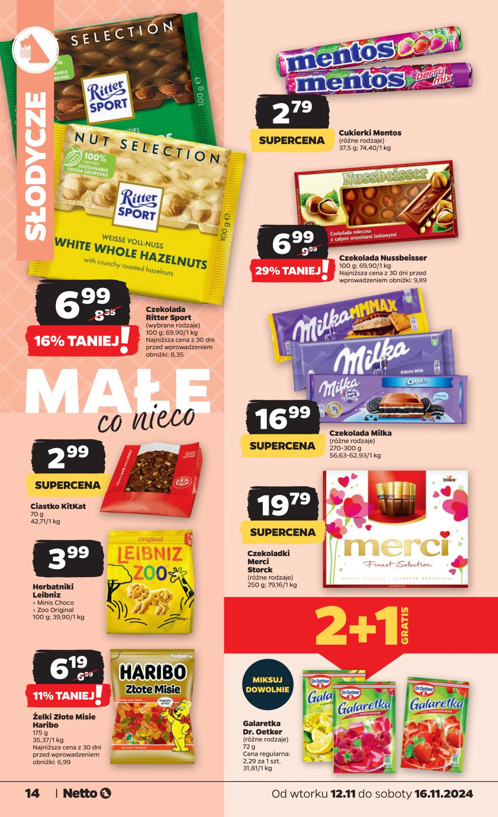 netto - Netto - Food gazetka ważna od 12.11. - 16.11. - page: 14