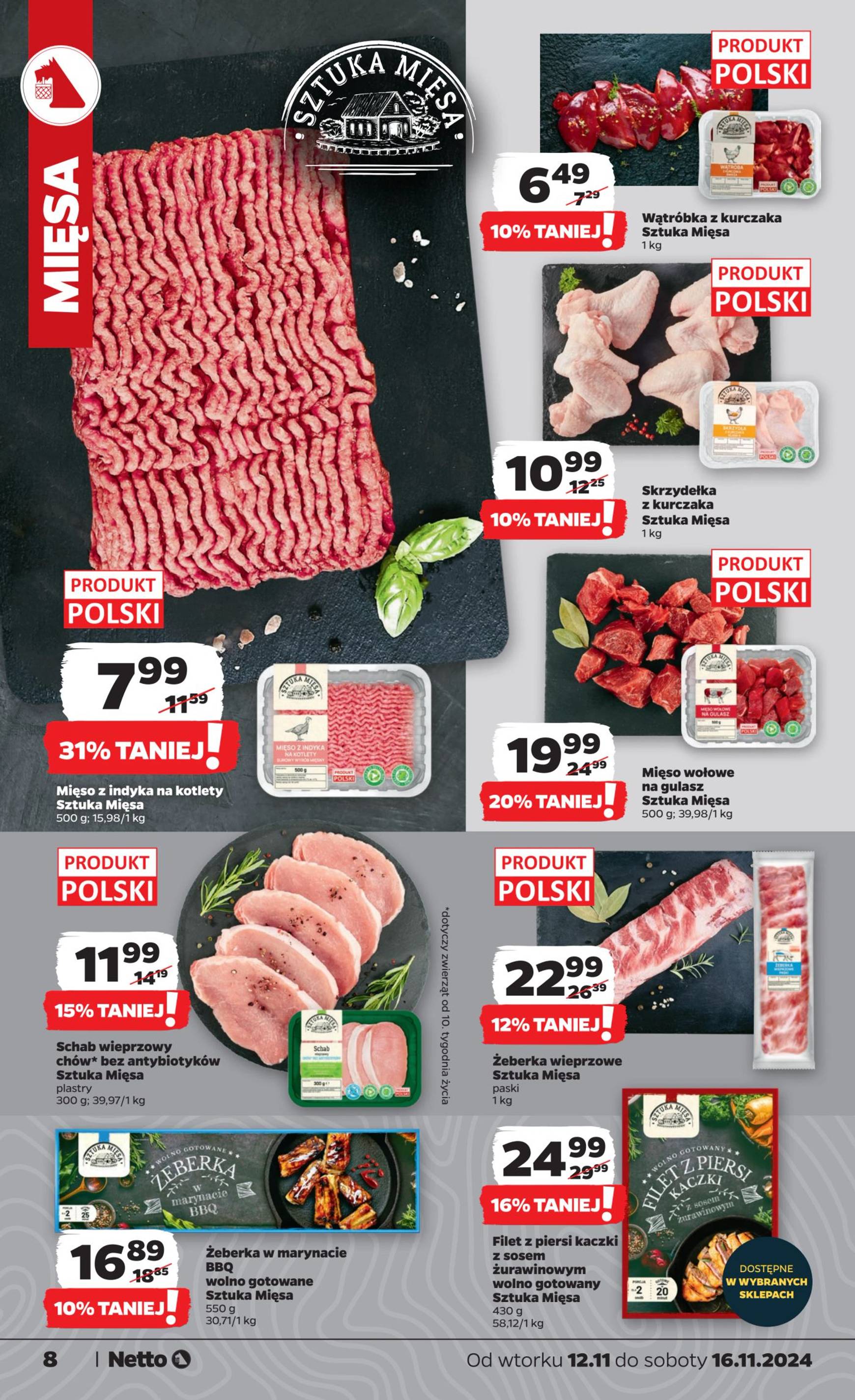 netto - Netto - Food gazetka ważna od 12.11. - 16.11. - page: 8