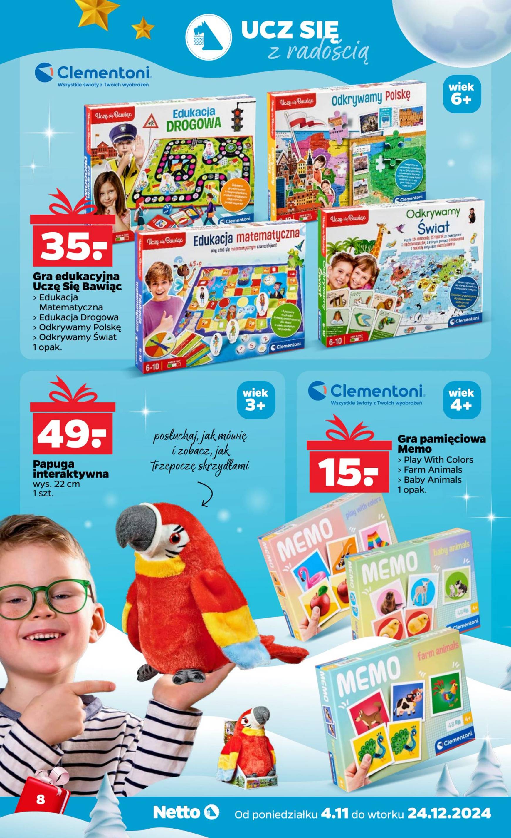 netto - Netto - Katalog Zabawki gazetka ważna od 04.11. - 24.12. - page: 8