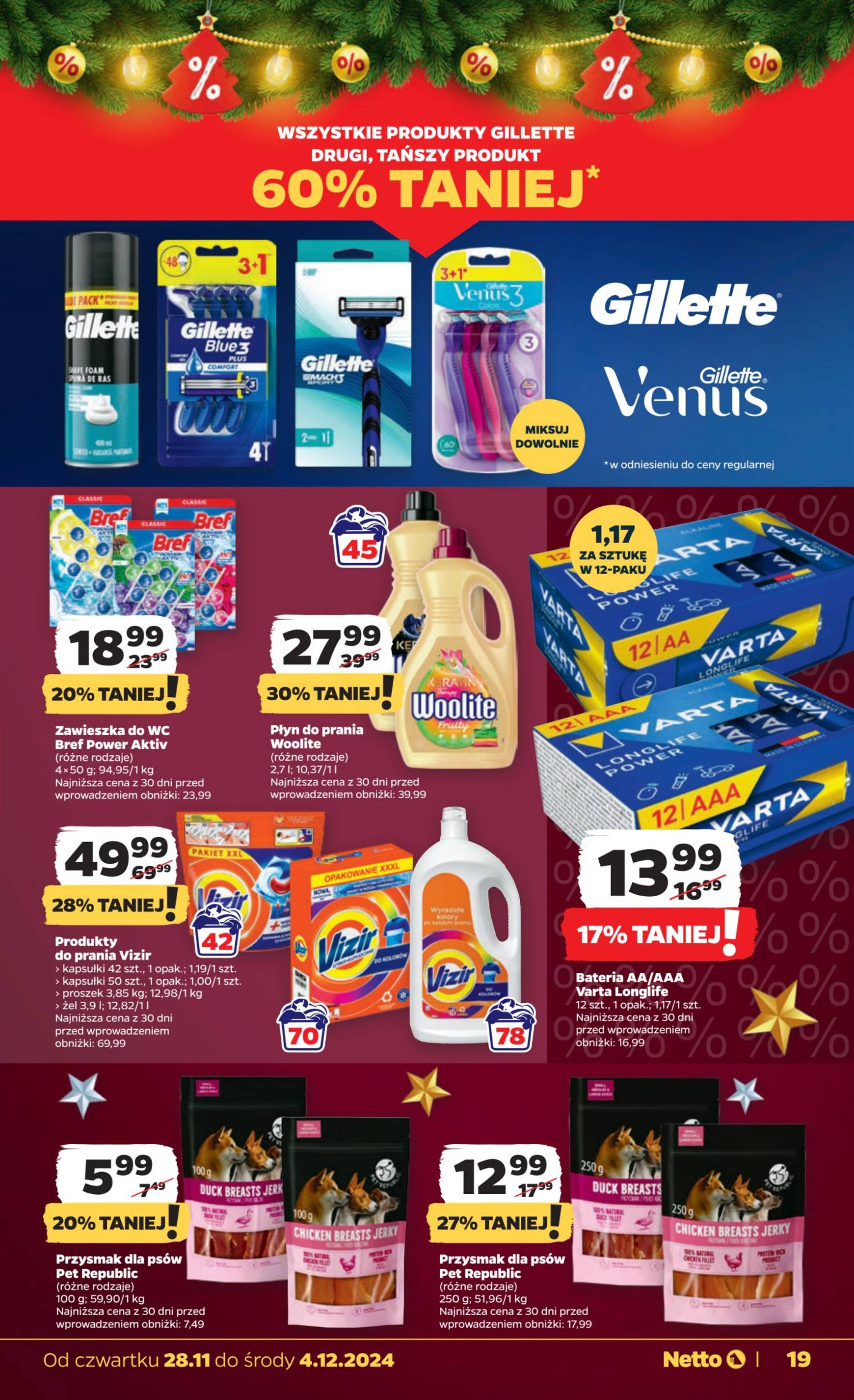 netto - Netto gazetka ważna od 28.11. - 04.12. - page: 19