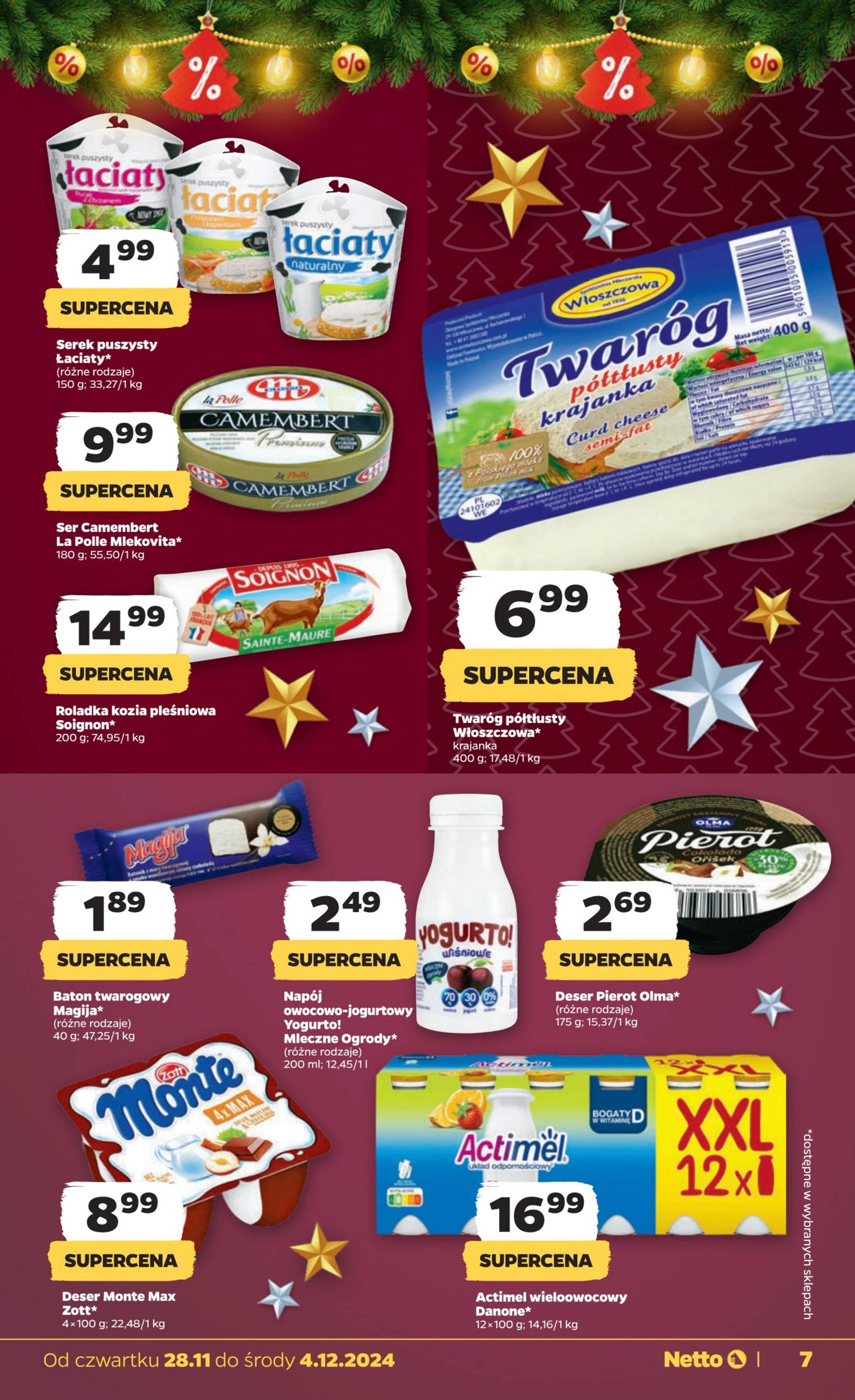 netto - Netto gazetka ważna od 28.11. - 04.12. - page: 7